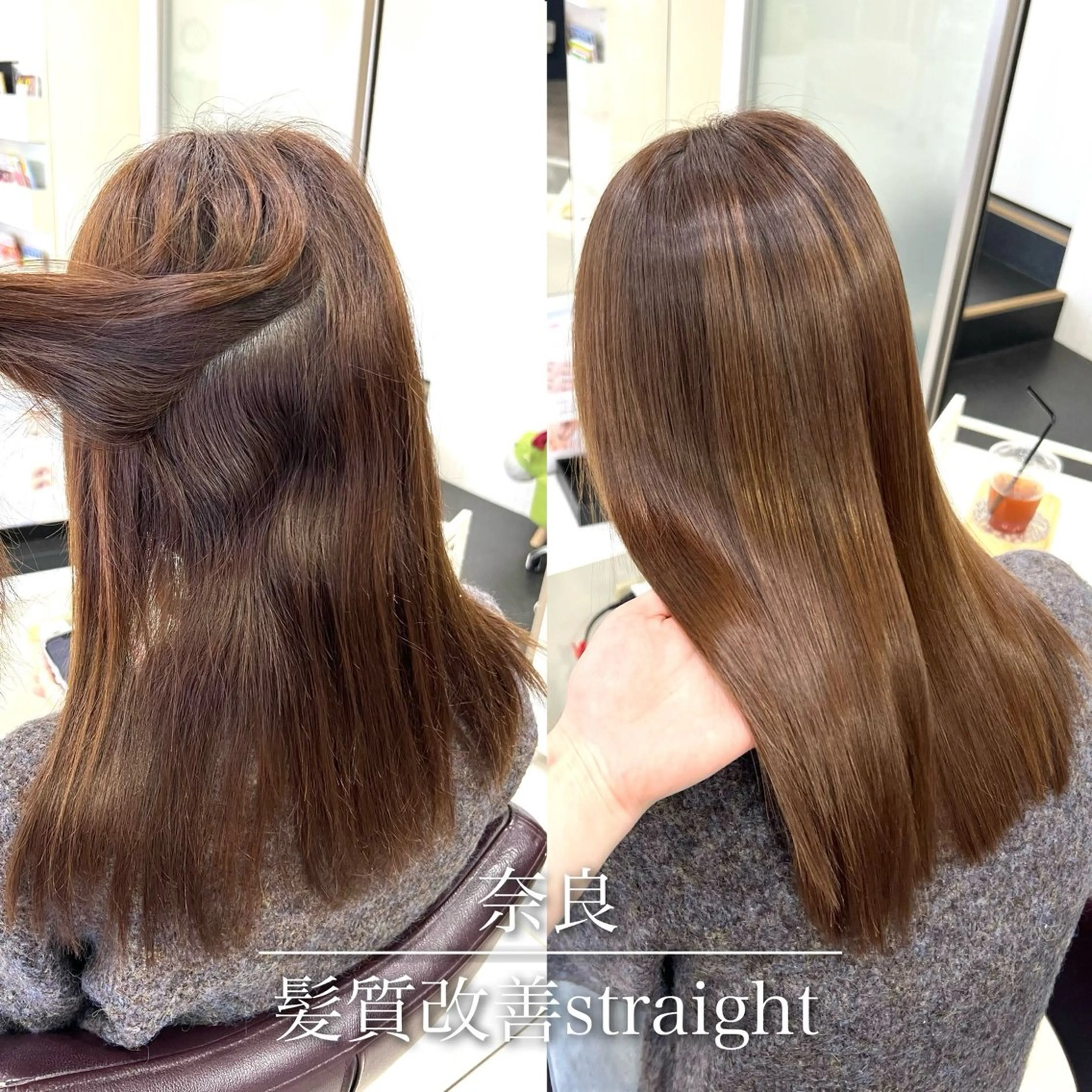 ロング パーマ カット 縮毛矯正 TELA HAIR 石岡♡ａｉｋａのヘアスタイル