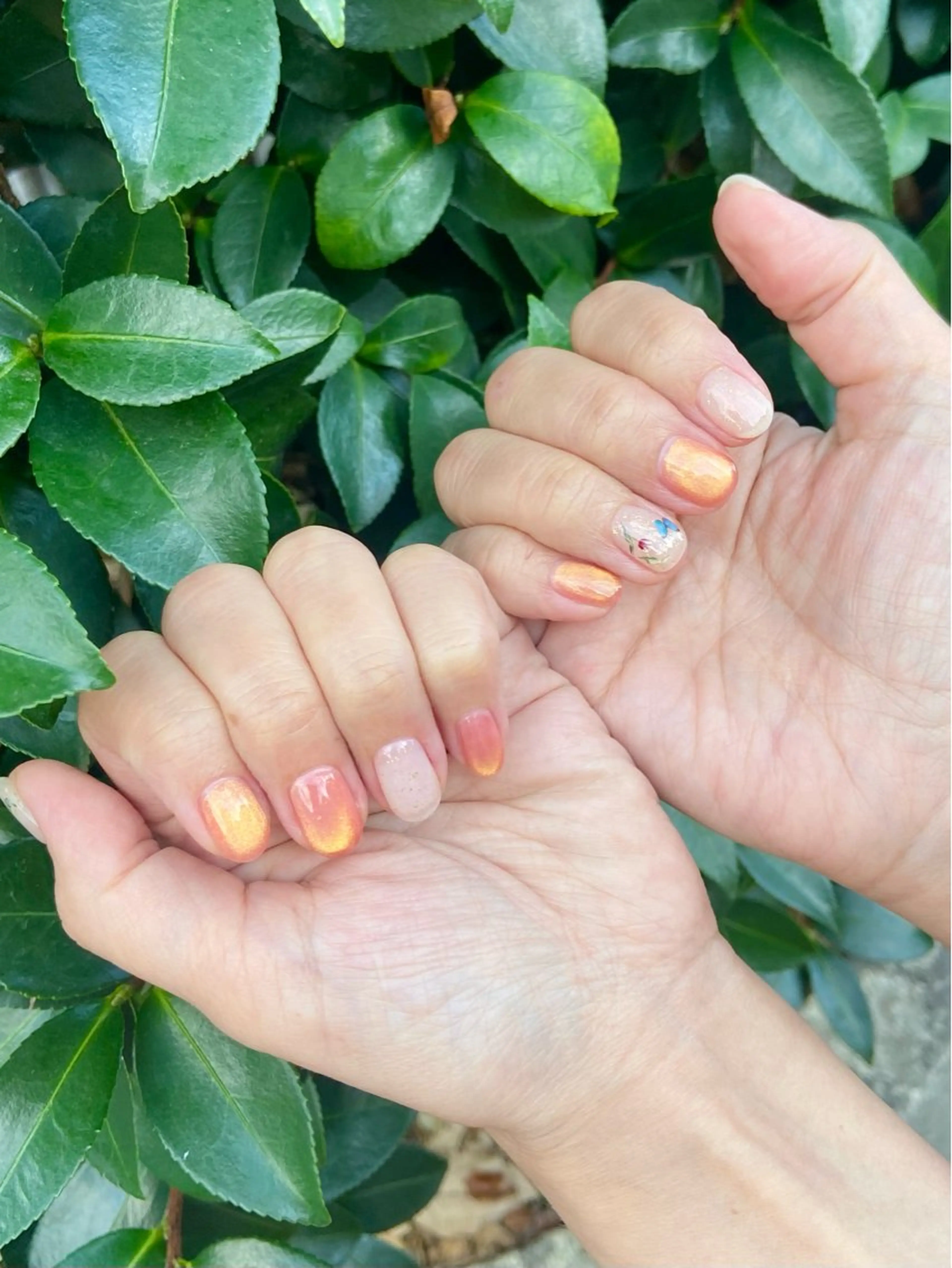 ネイル ジェルネイル パラジェル ハンドネイル 樫原 なおこのネイルデザイン