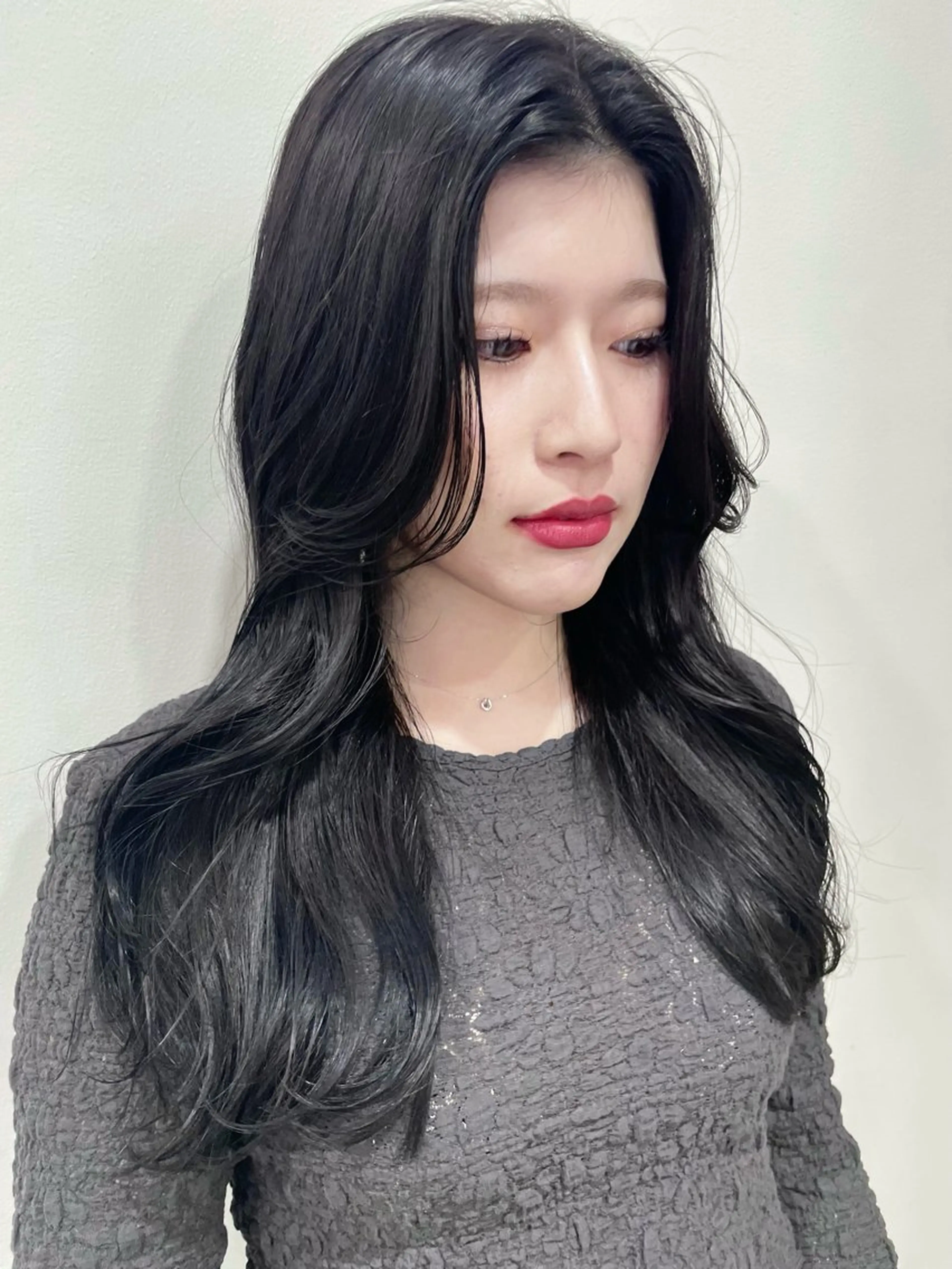 ロング レイヤー/マツエク 💋𝑨𝑵𝑵𝑨のヘアスタイル