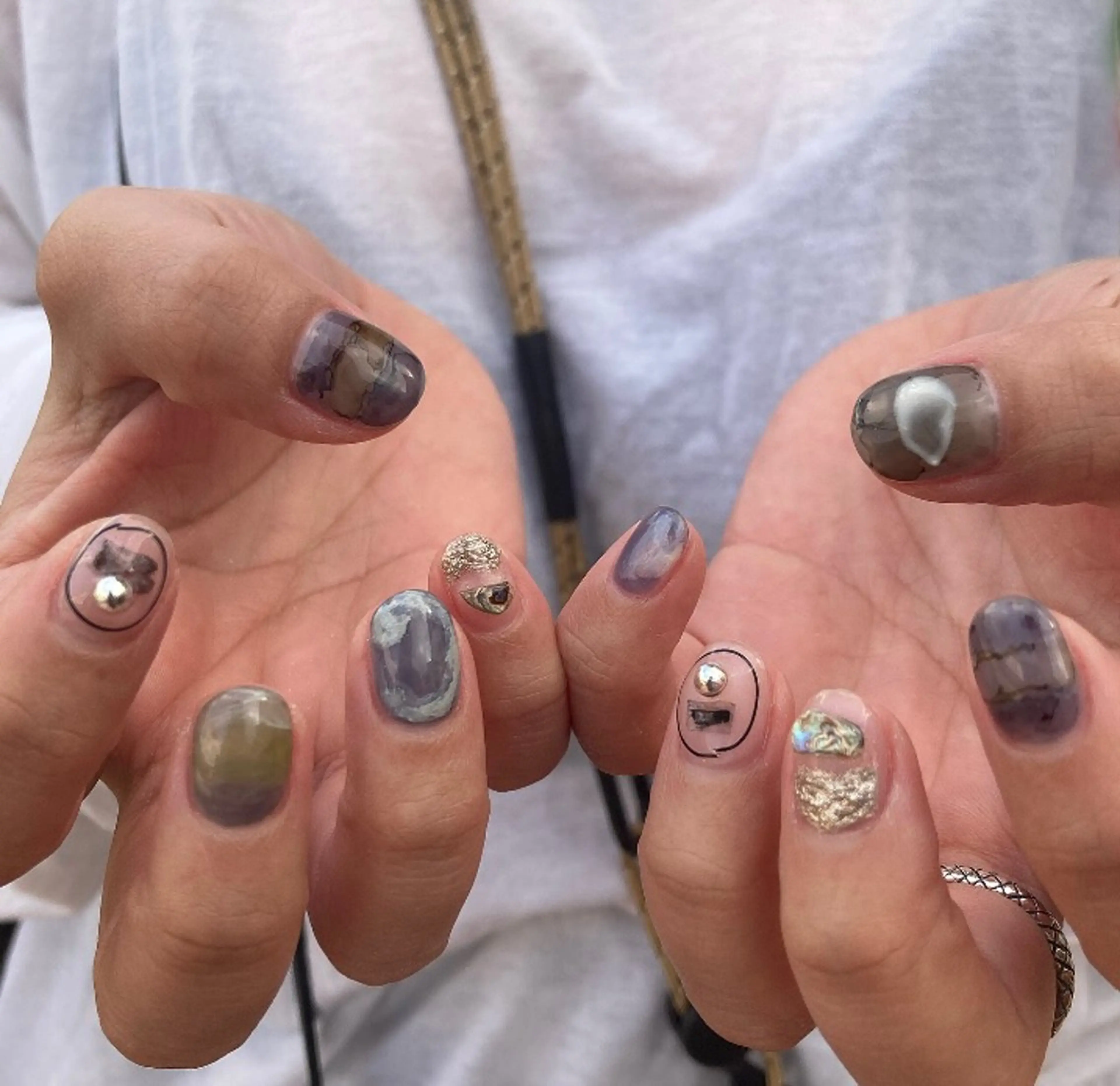 ネイル ニュアンスネイル ハンドネイル NAILSALON NUIT.[ニュイ]のネイルデザイン