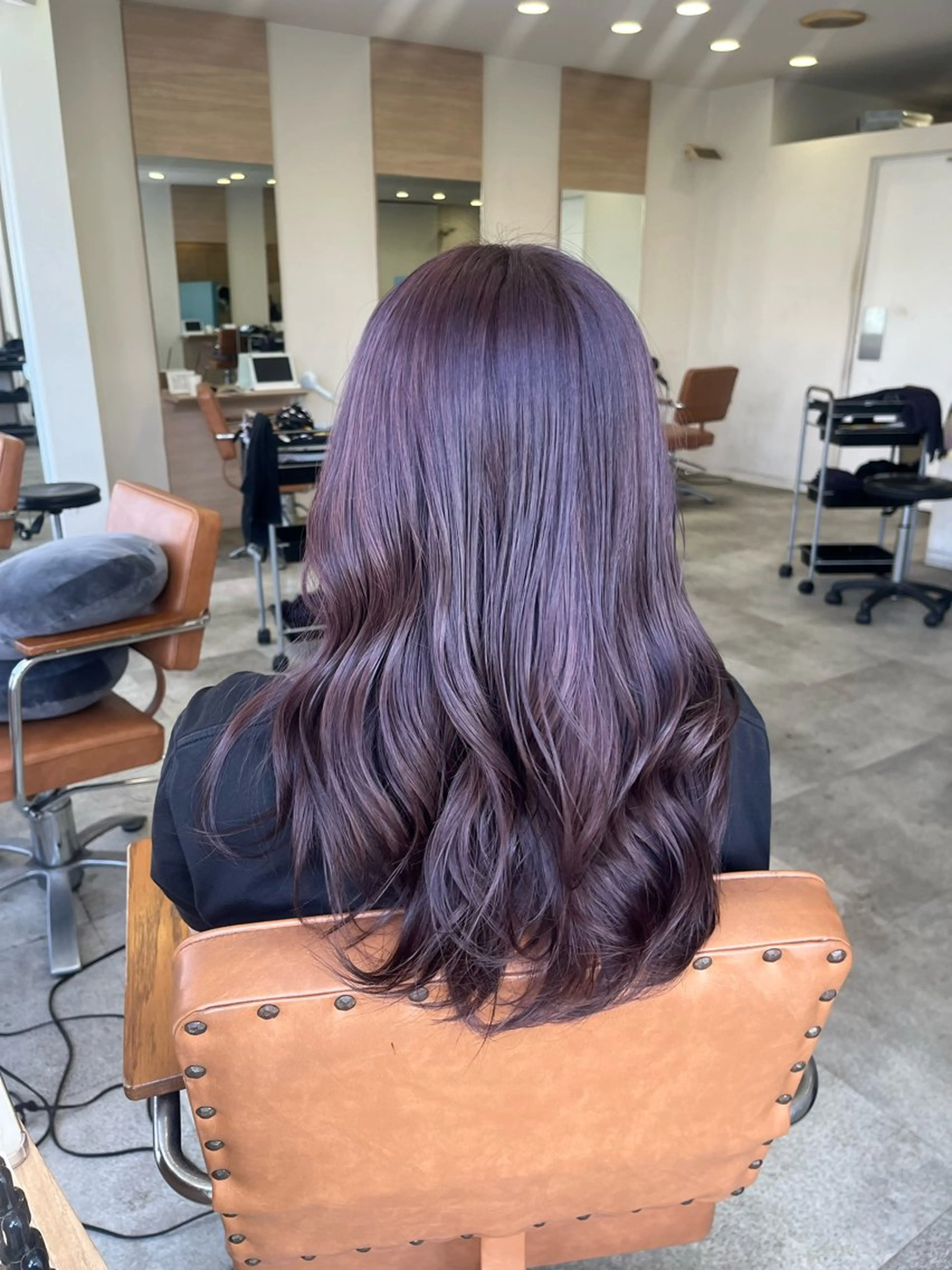 ミディアム ヘアカラー トリートメント カット/パーマ/カラ ー清本耕介のヘアスタイル