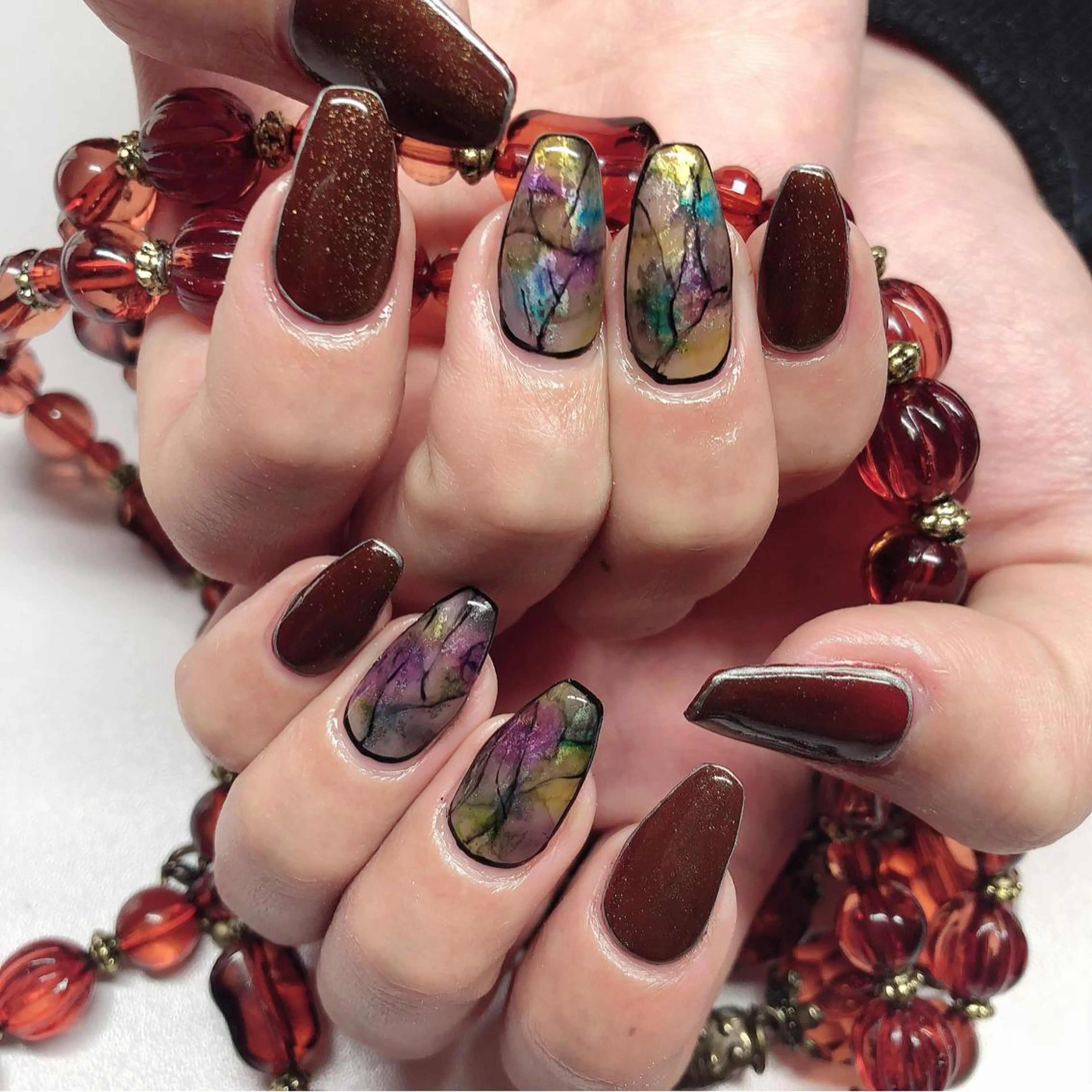 セミロング Kai's nail かいずねいるのネイルデザイン