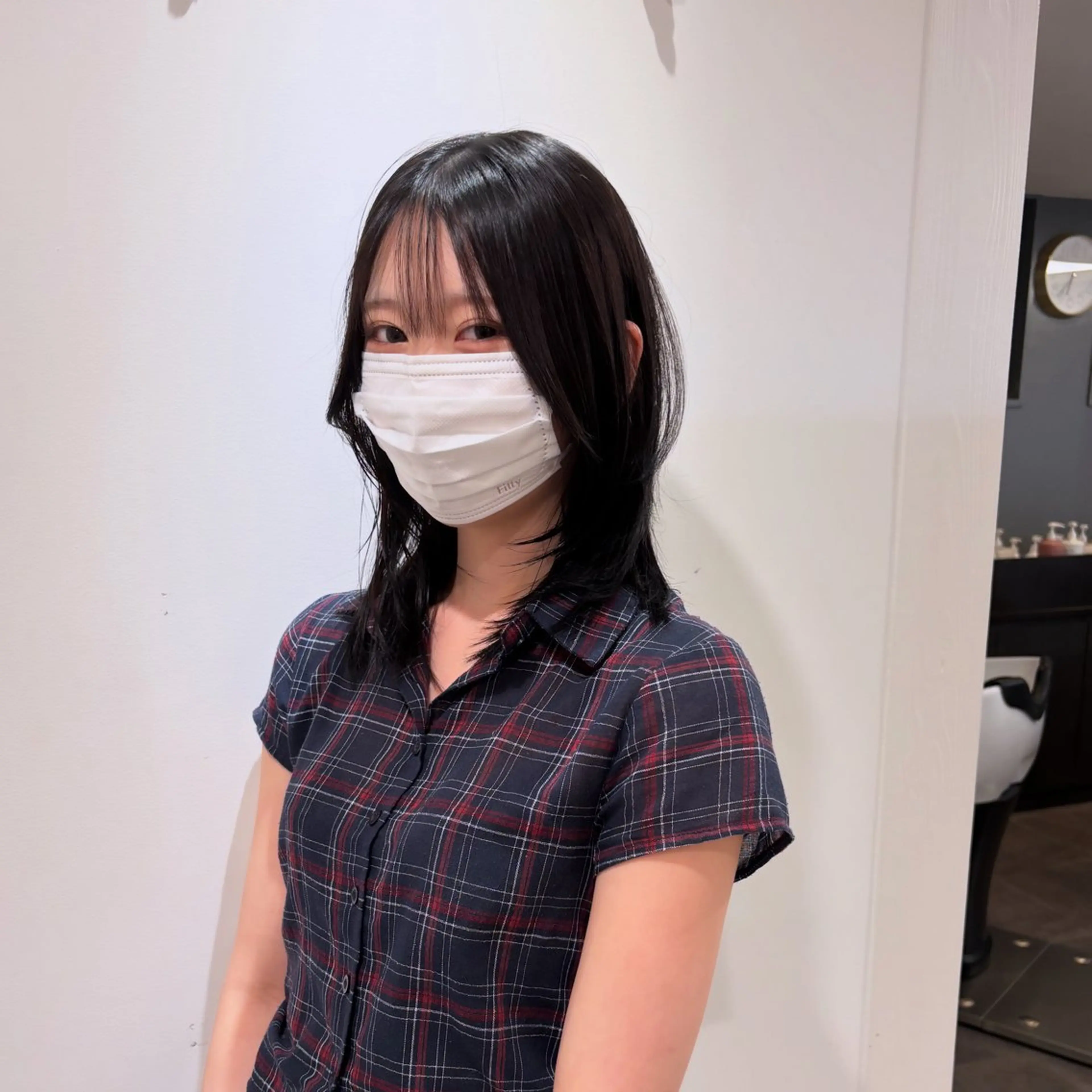 ミディアム ハッシュカット 韓国風ヘア カット トリートメント ショート/レイヤー/ ボブ/安本和史のヘアスタイル