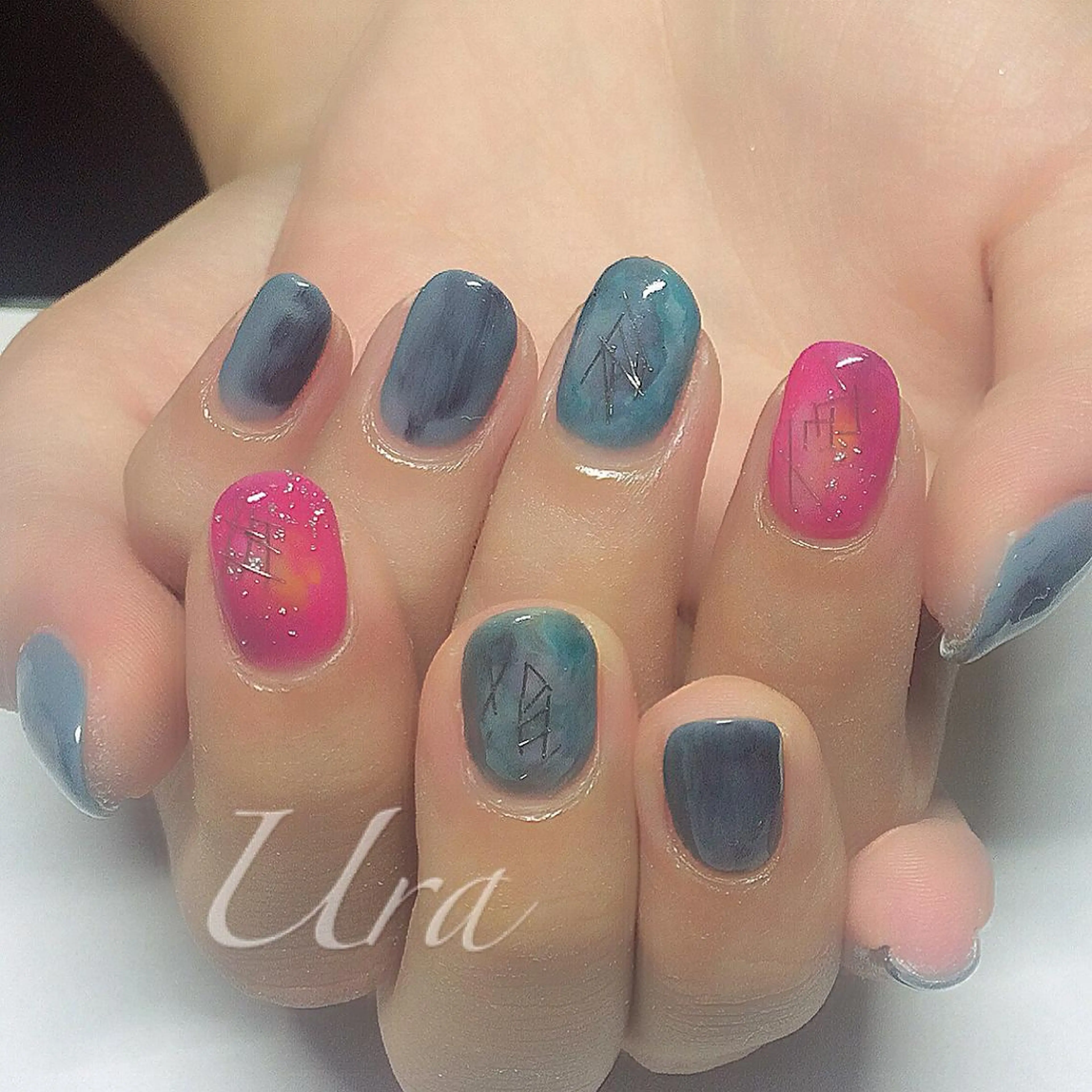 ネイル ニュアンスネイル UrakoNail 《nail》のネイルデザイン