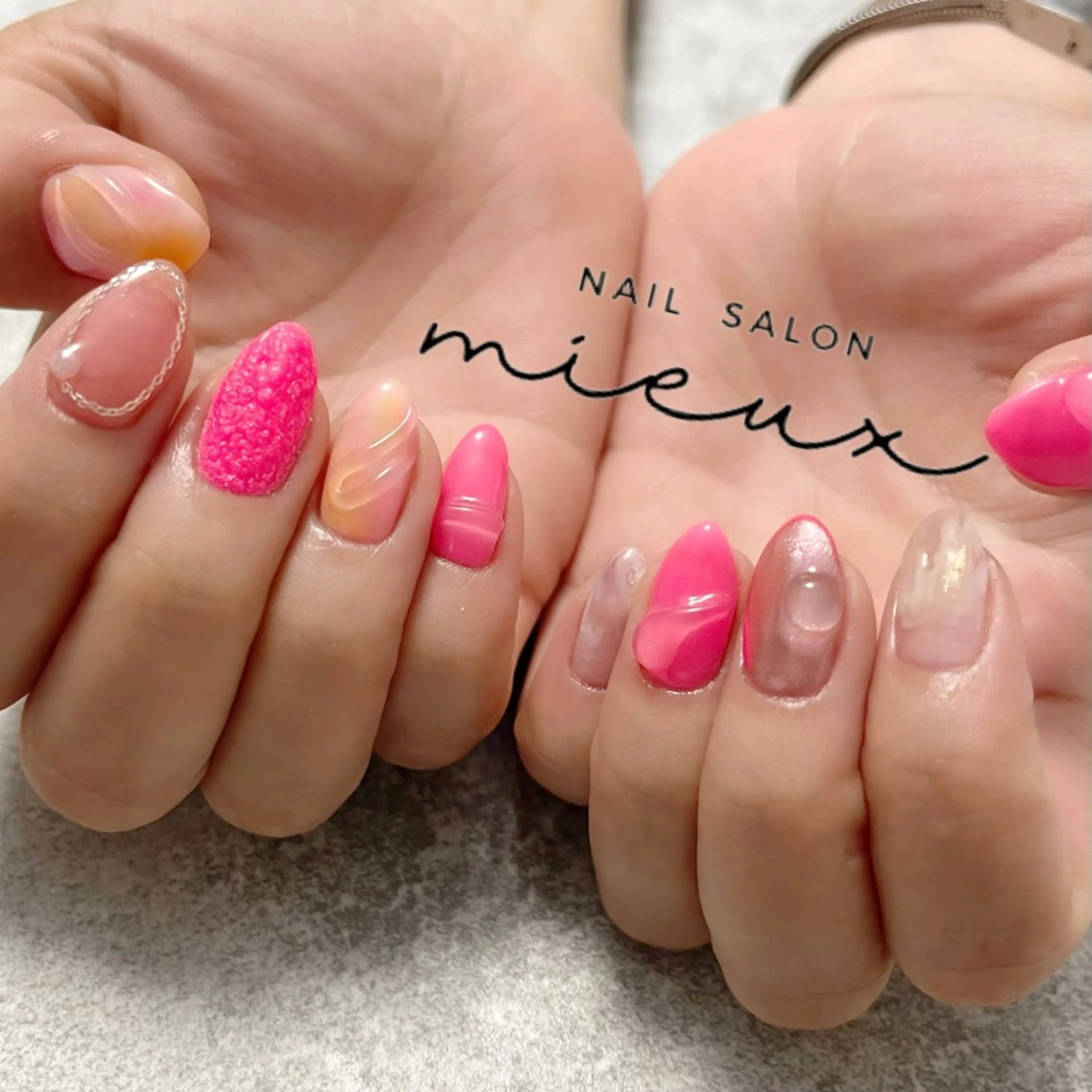 ネイル ハンドネイル nail salon  mieux所属・nailsalon mieuxのネイルデザイン
