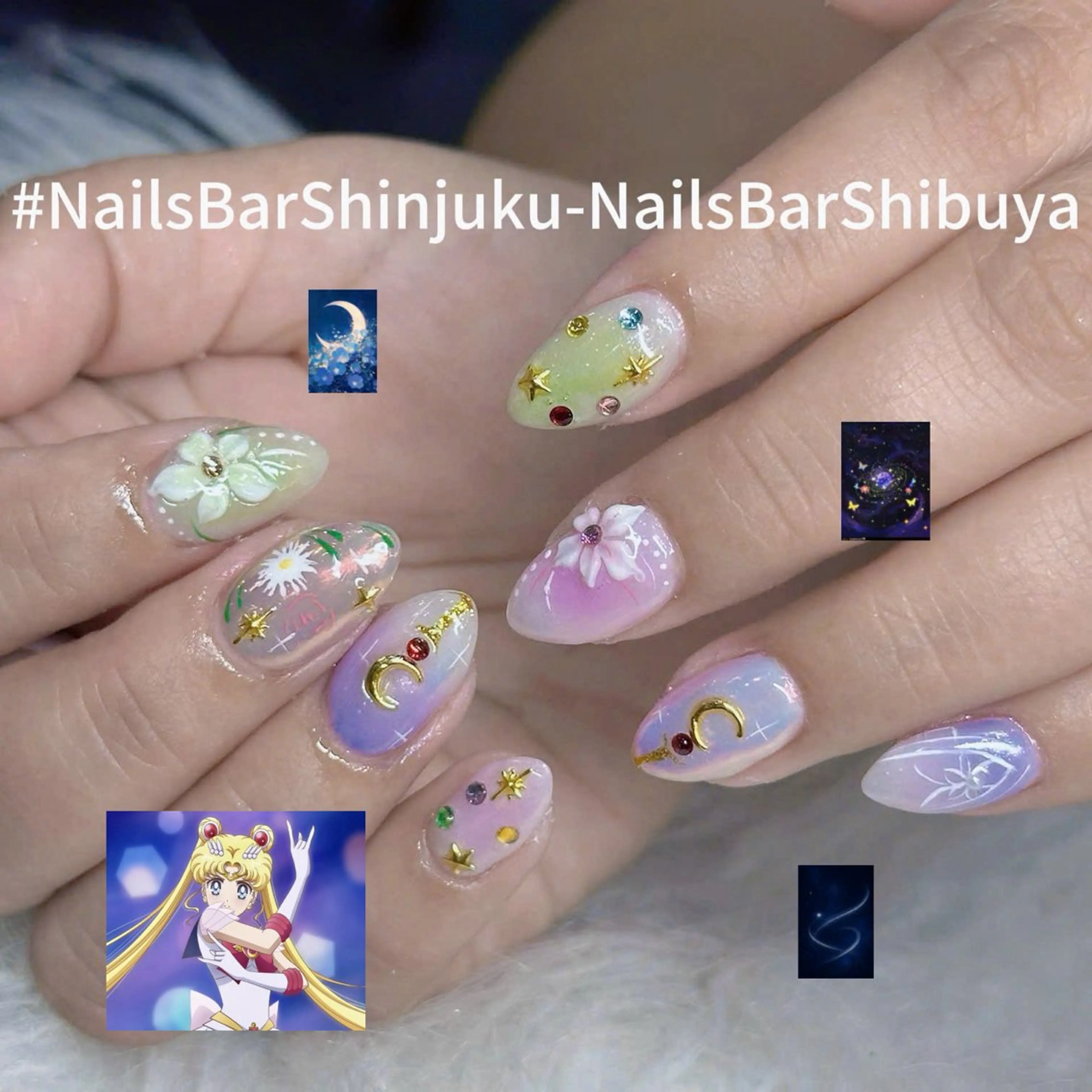 ネイル 長さ出し フレンチネイル ジェルネイル 韓国ネイル ロングネイル NAILS BAR SHINJUKUのネイルデザイン