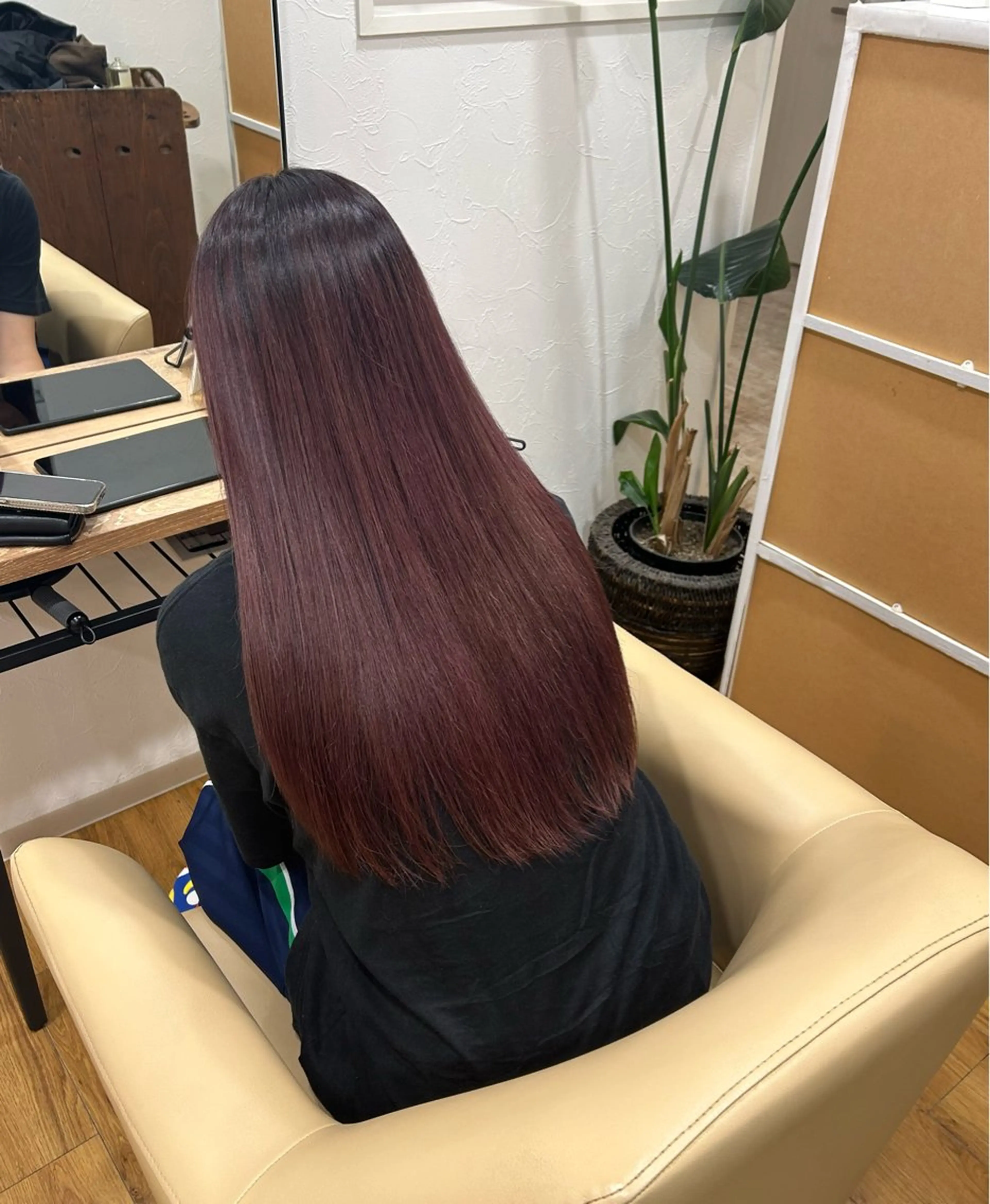 ロング 渡辺 望愛のヘアスタイル