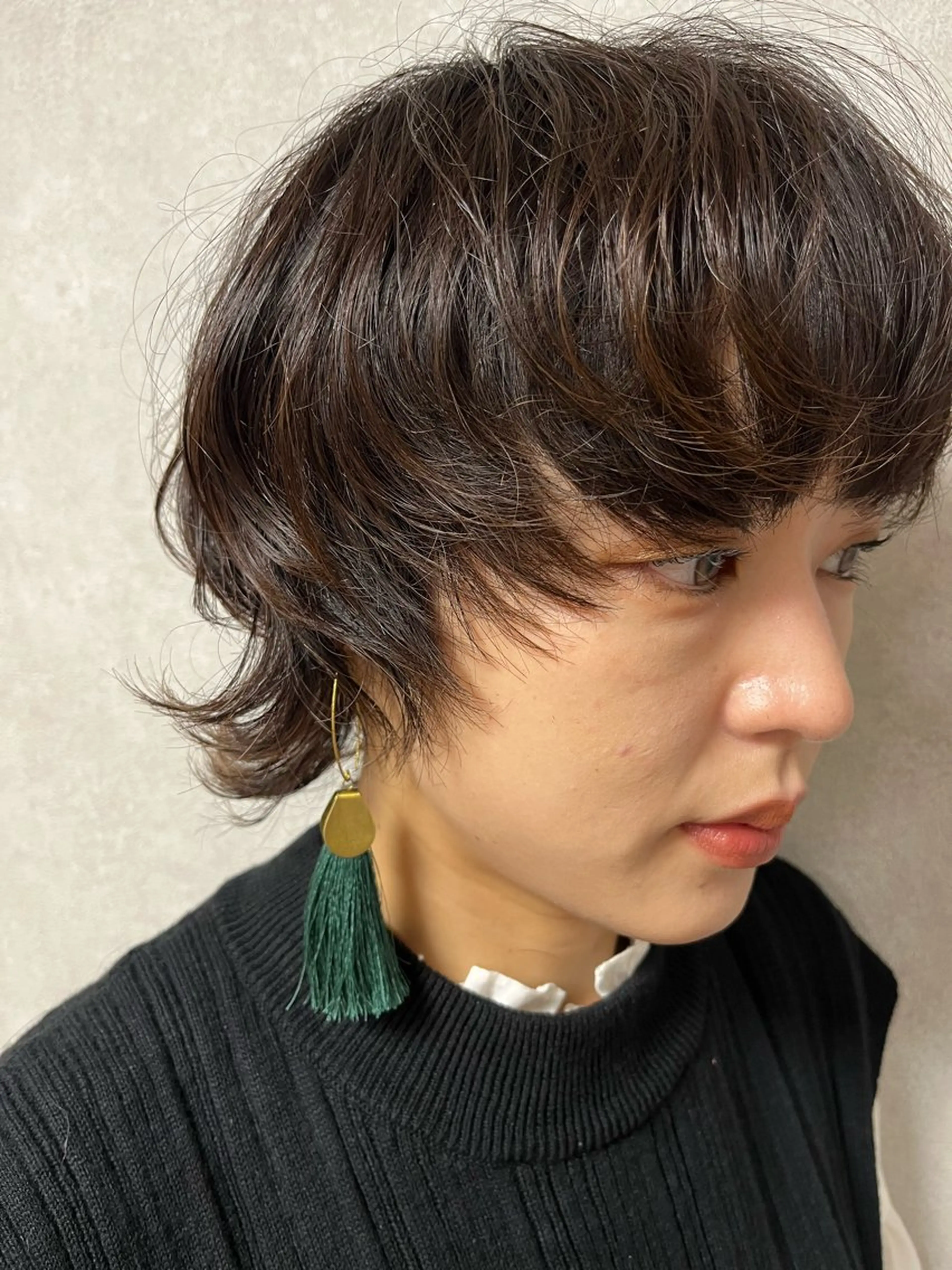 ショート カラー パーマ MIKOTO/マンツ ーマン/髪質改善🤎のヘアスタイル