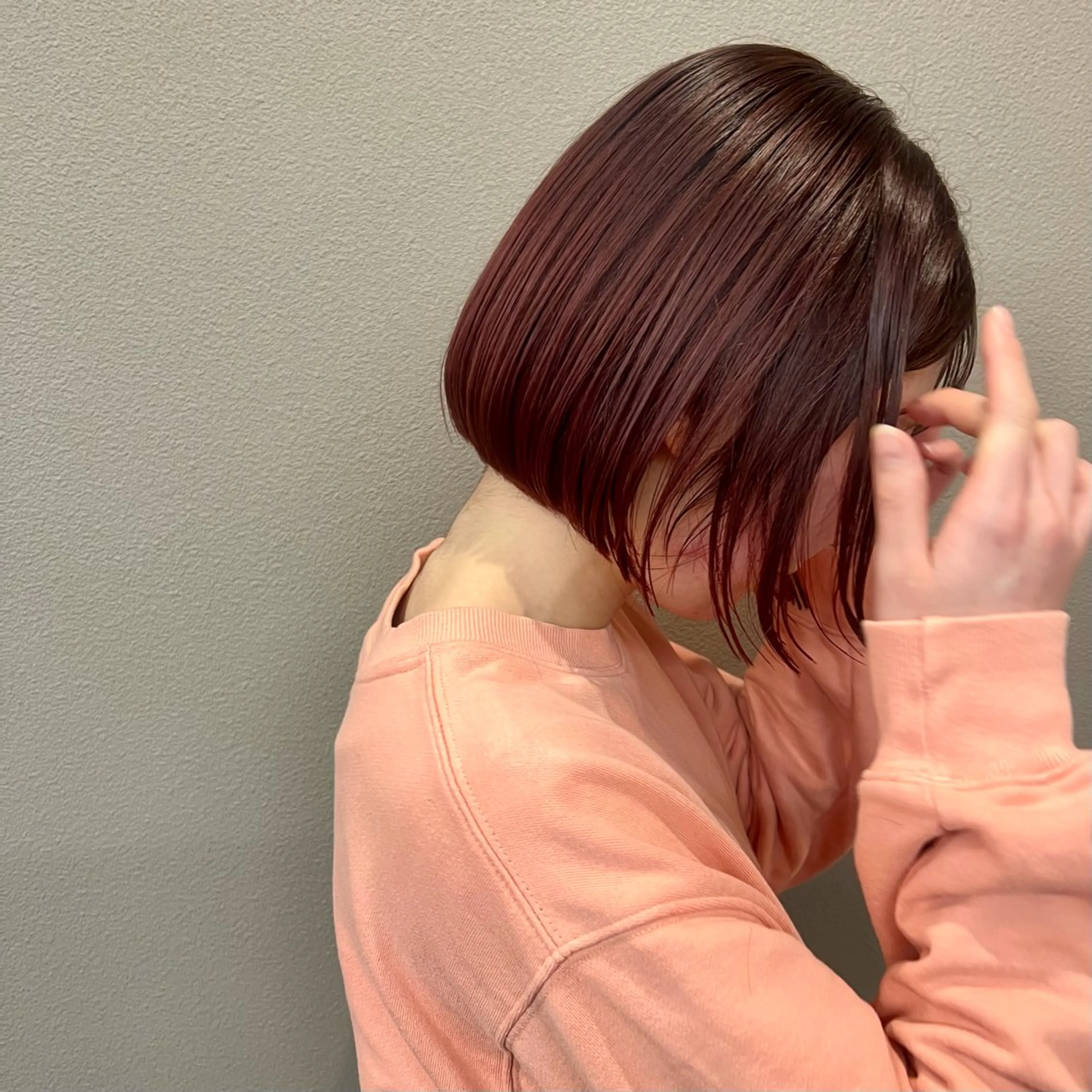 ショート カラー カット ヘアカラー パーマ/透明感カラー 元町🌱takutoのヘアスタイル