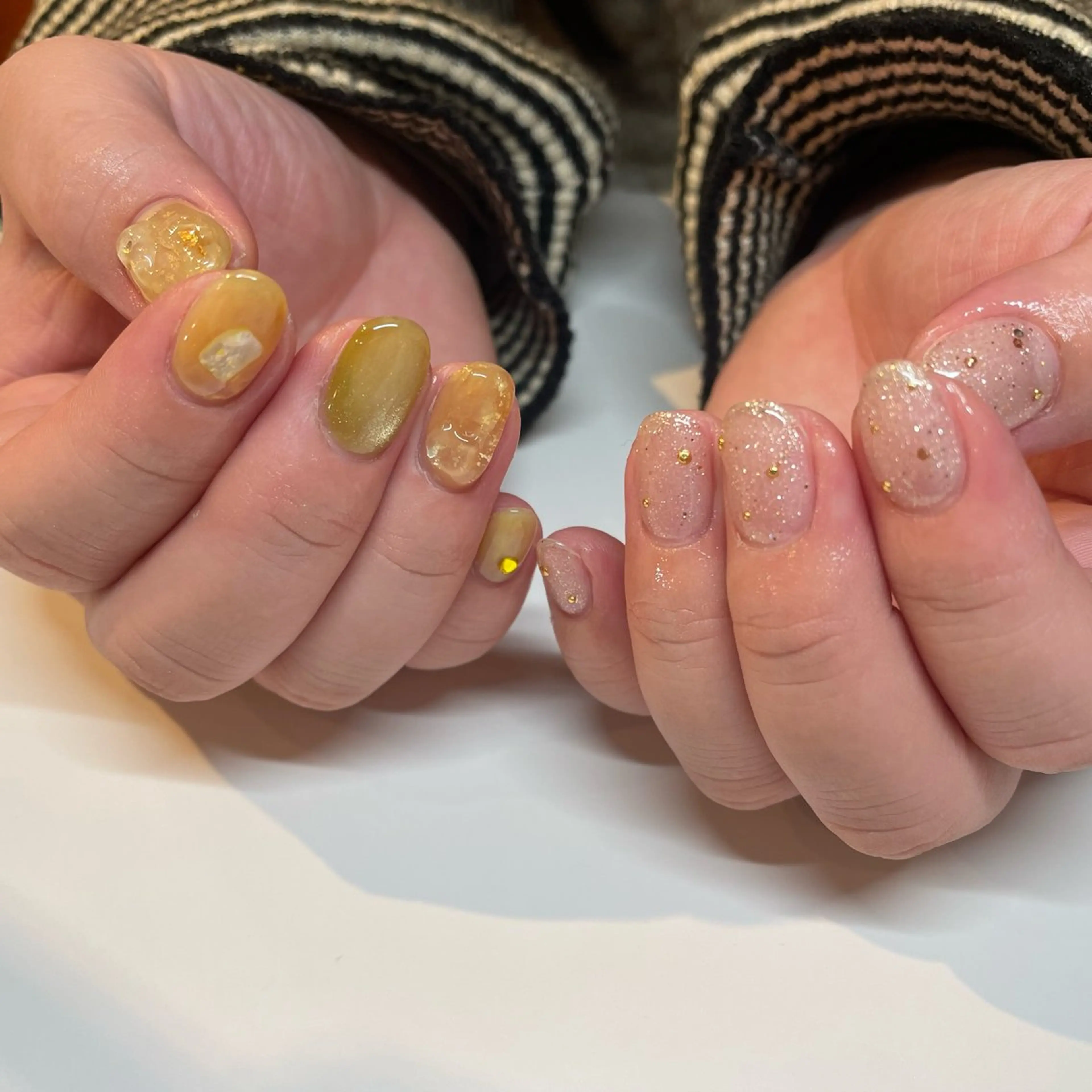 ネイル 持ち込み Manon Yuiのネイルデザイン