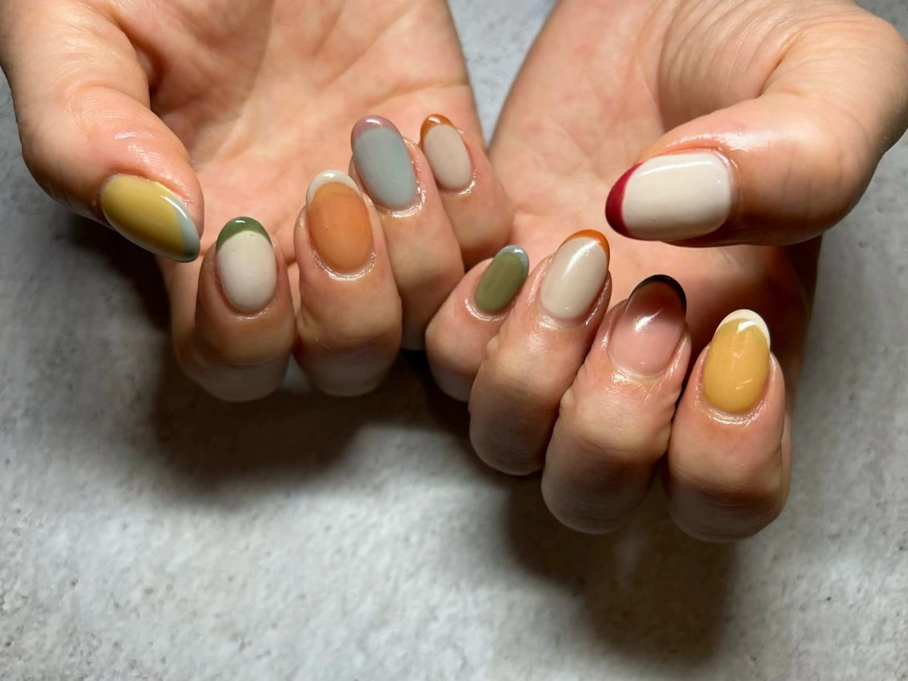 ネイル ハンドネイル 谷川 薫のネイルデザイン