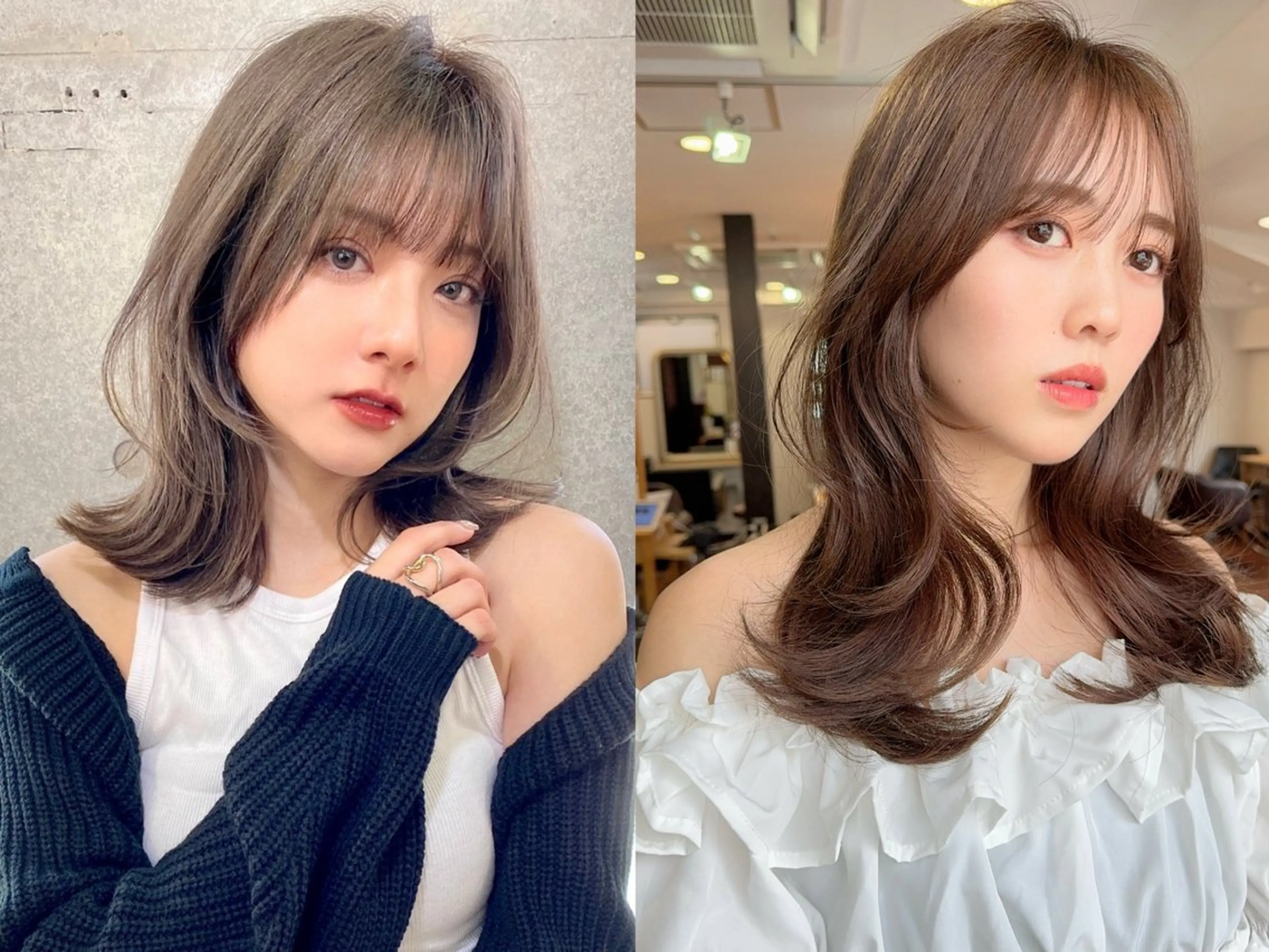 ミディアム 似合わせレイヤー 🇰🇷荒木洋文のヘアスタイル