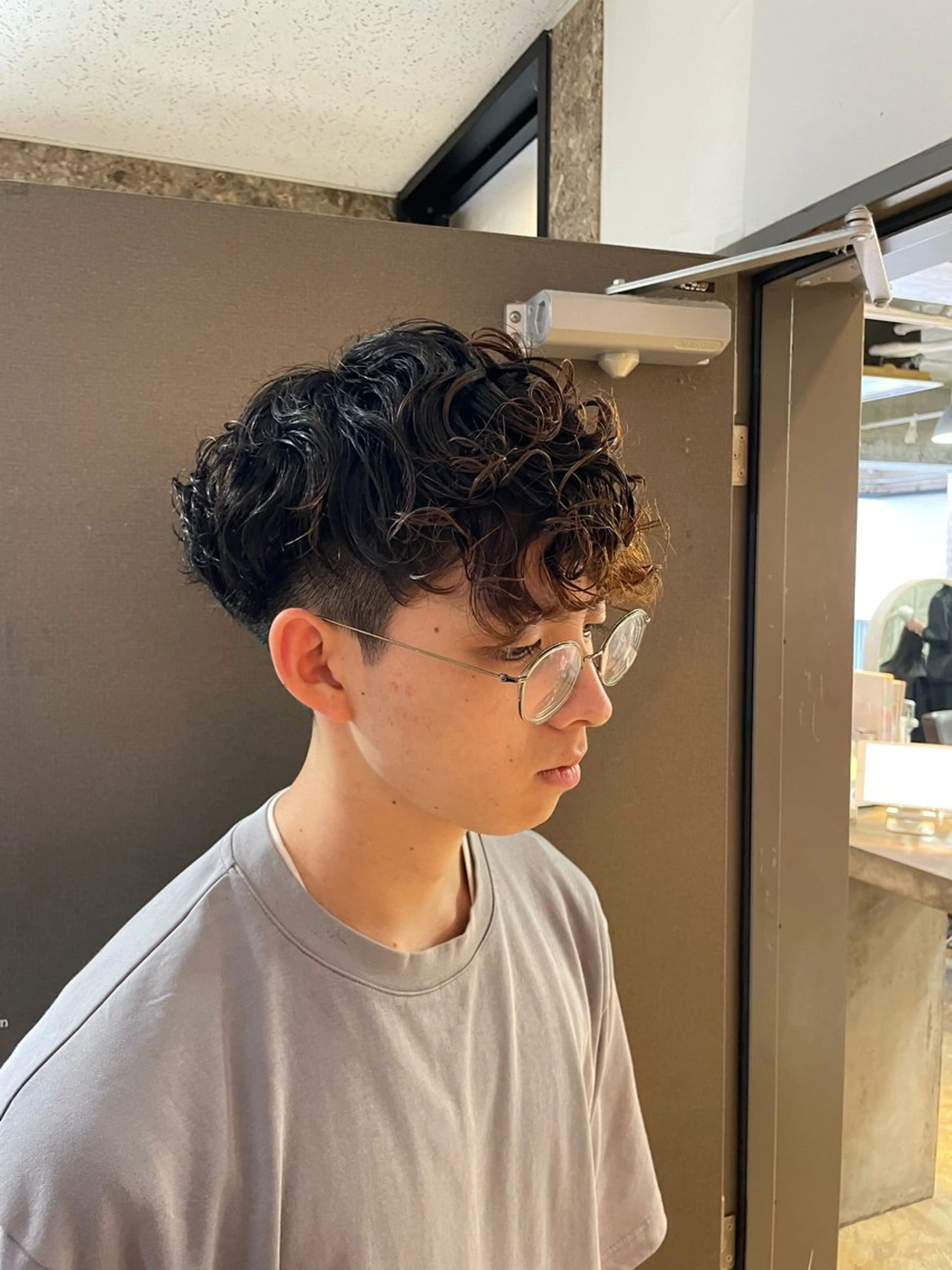 パーマ メンズ 福岡美容室【pia】 タイヘイのヘアスタイル