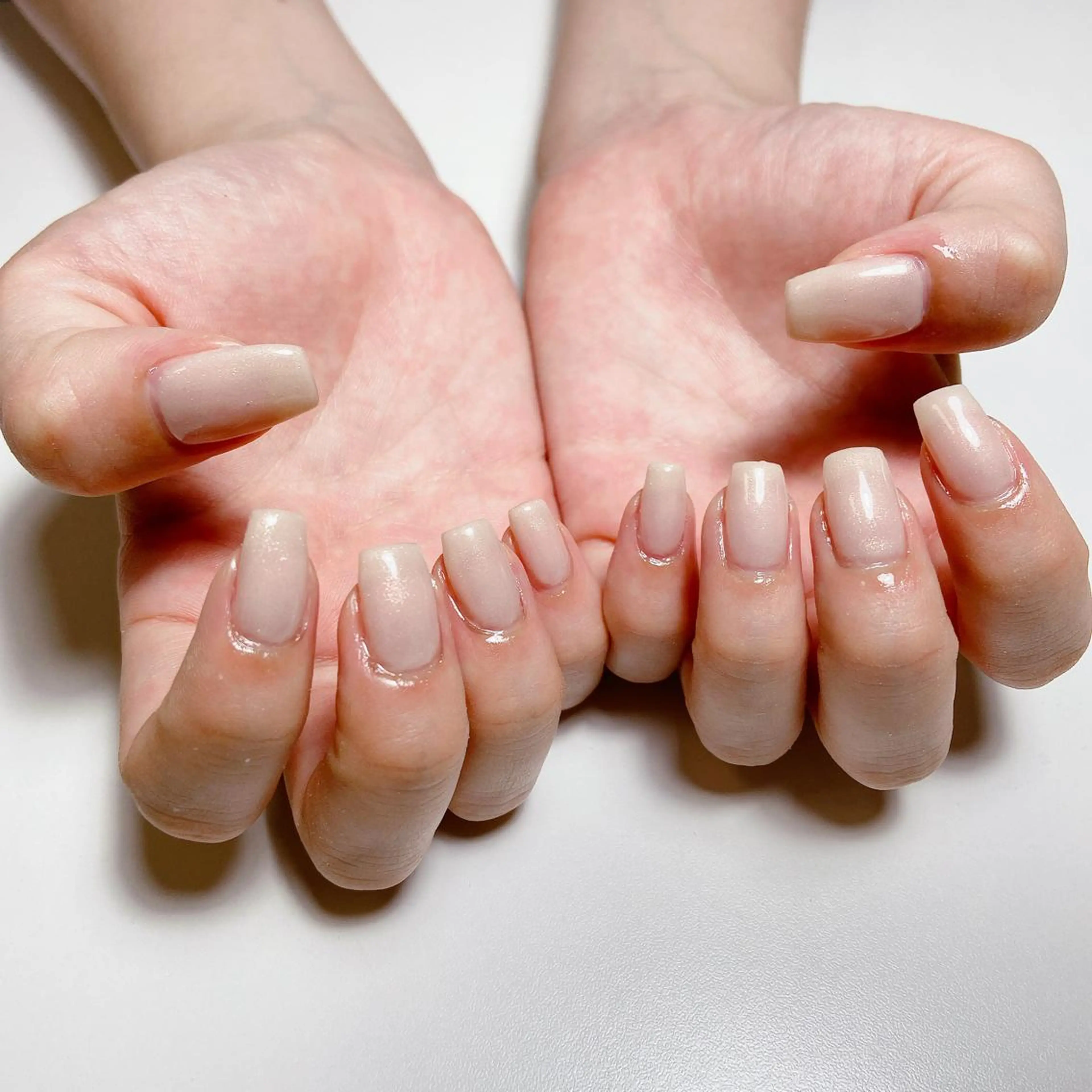 ネイル スクエアネイル ハンドネイル nailsalon REJOICEのネイルデザイン