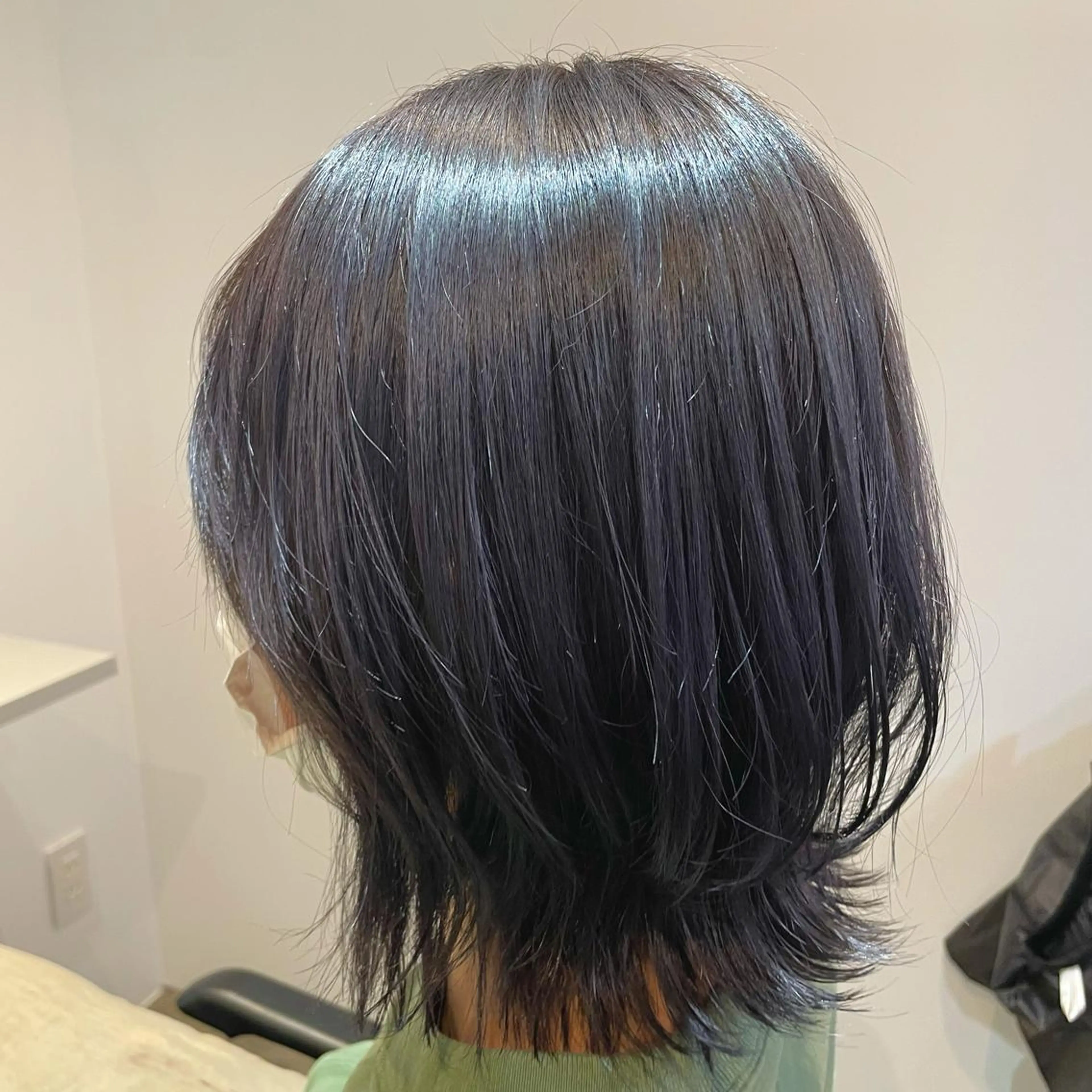 セミロング カラー ヘアアレンジ REONA🪽✨薬院 レイヤーカット🫧のヘアスタイル