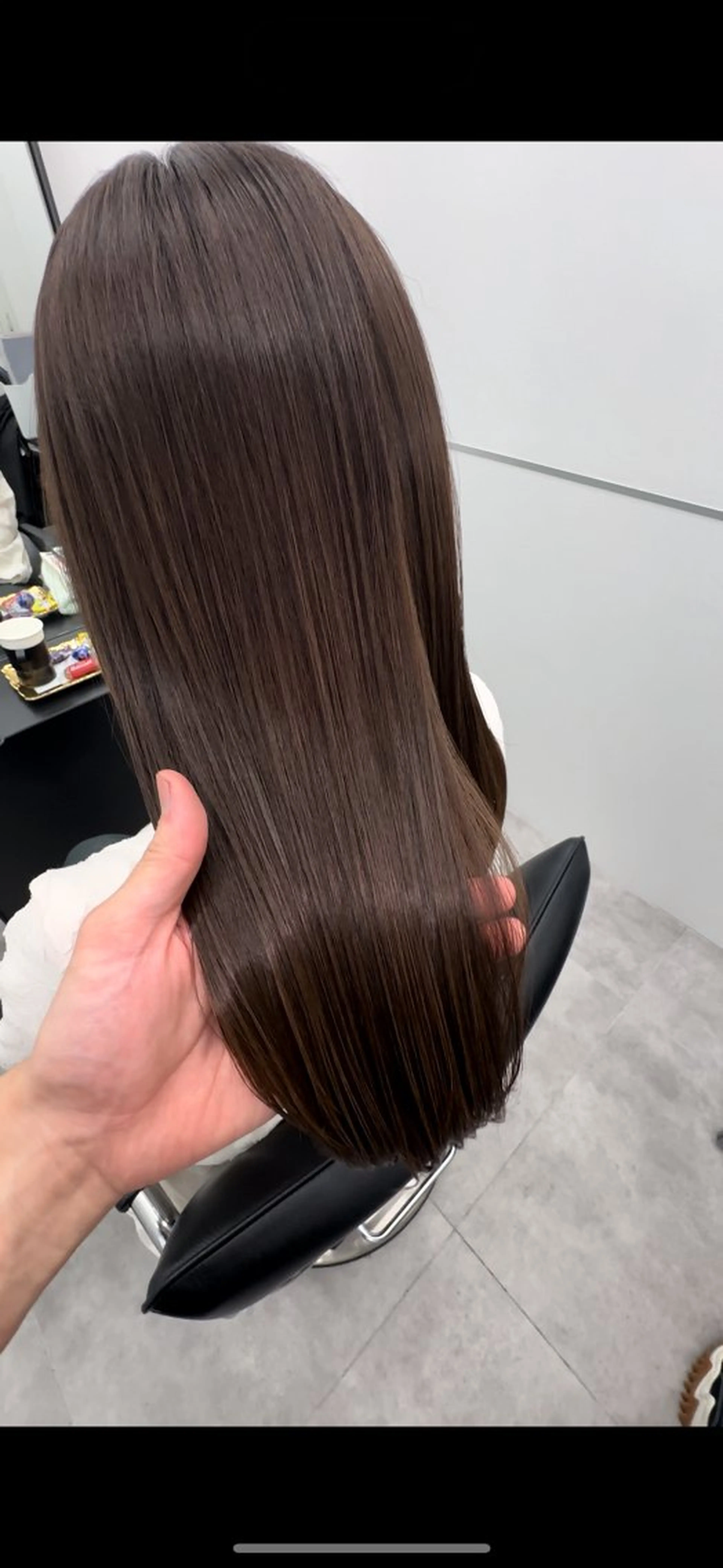 セミロング 髪質改善 /ツヤ髪/植竹偉吹のヘアスタイル
