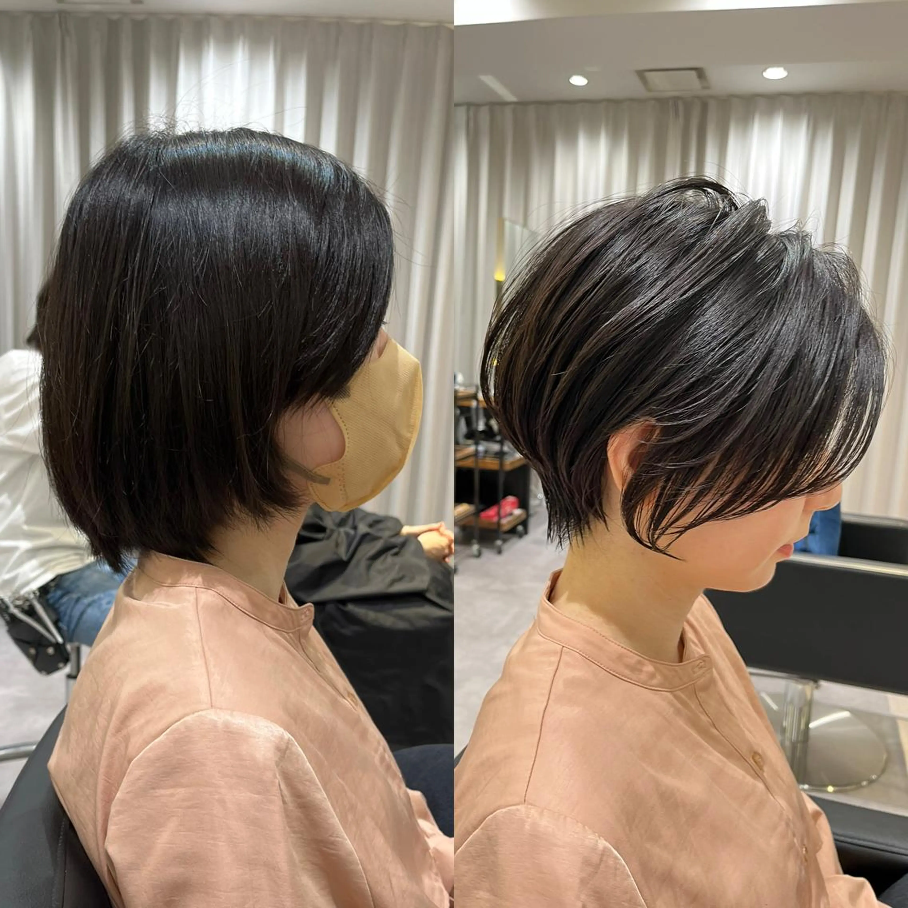 ショート カット 襟足でお悩みの方✂︎ くびれ職人ハシモトのヘアスタイル