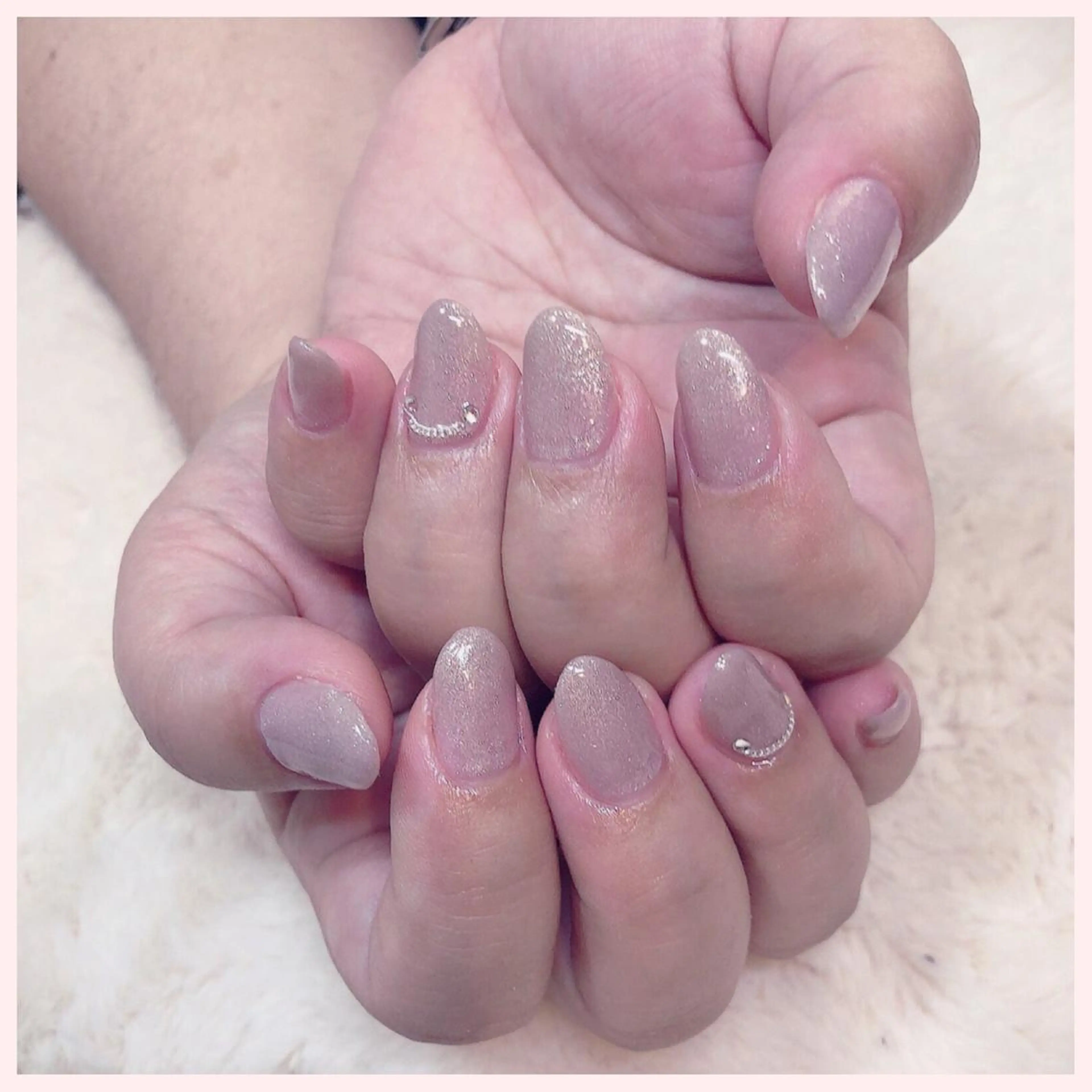 ネイル ワンカラーネイル YAS 青柳 安代のネイルデザイン