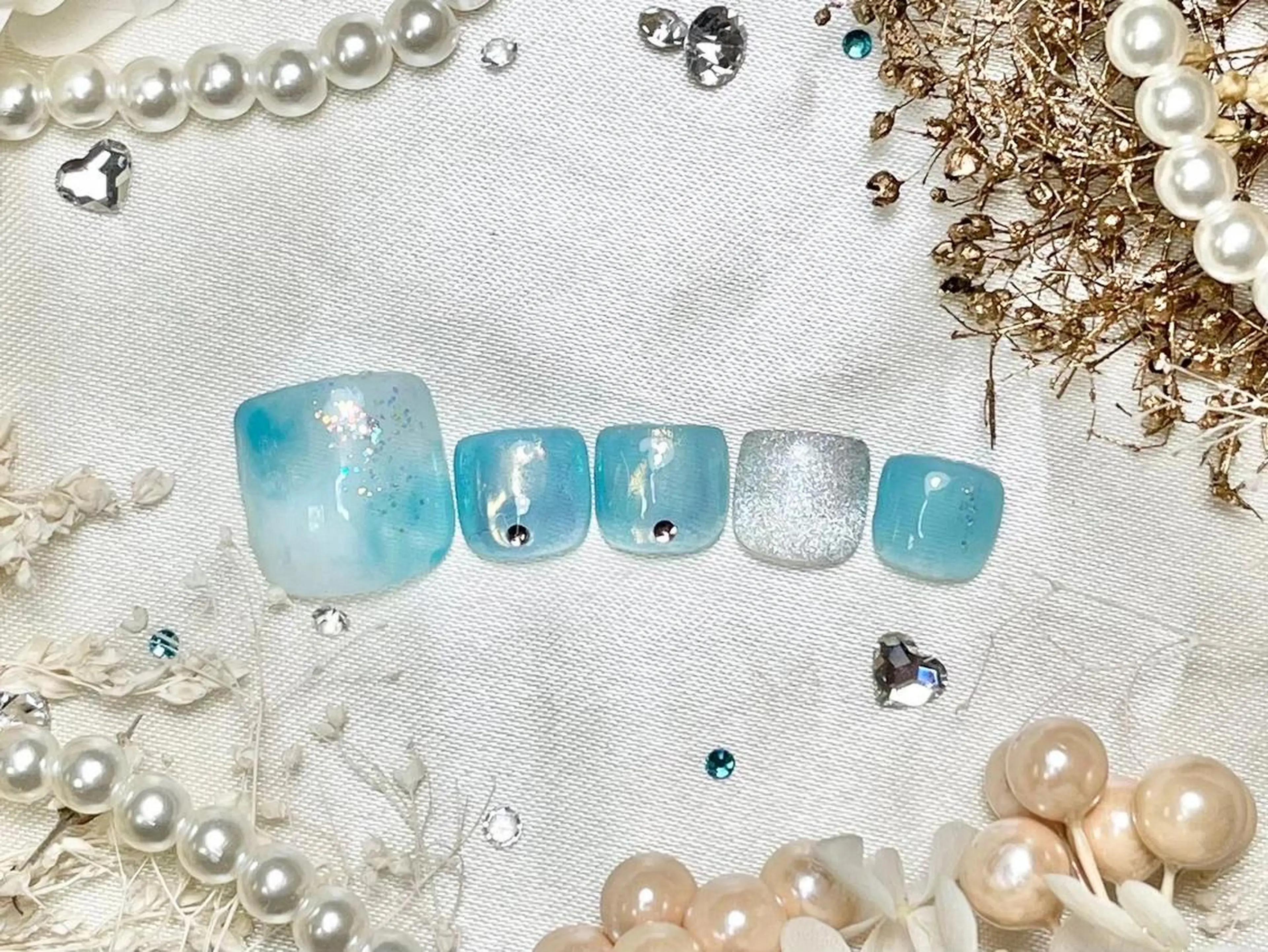 ネイル フットネイル miku ✼•nail •✼のネイルデザイン