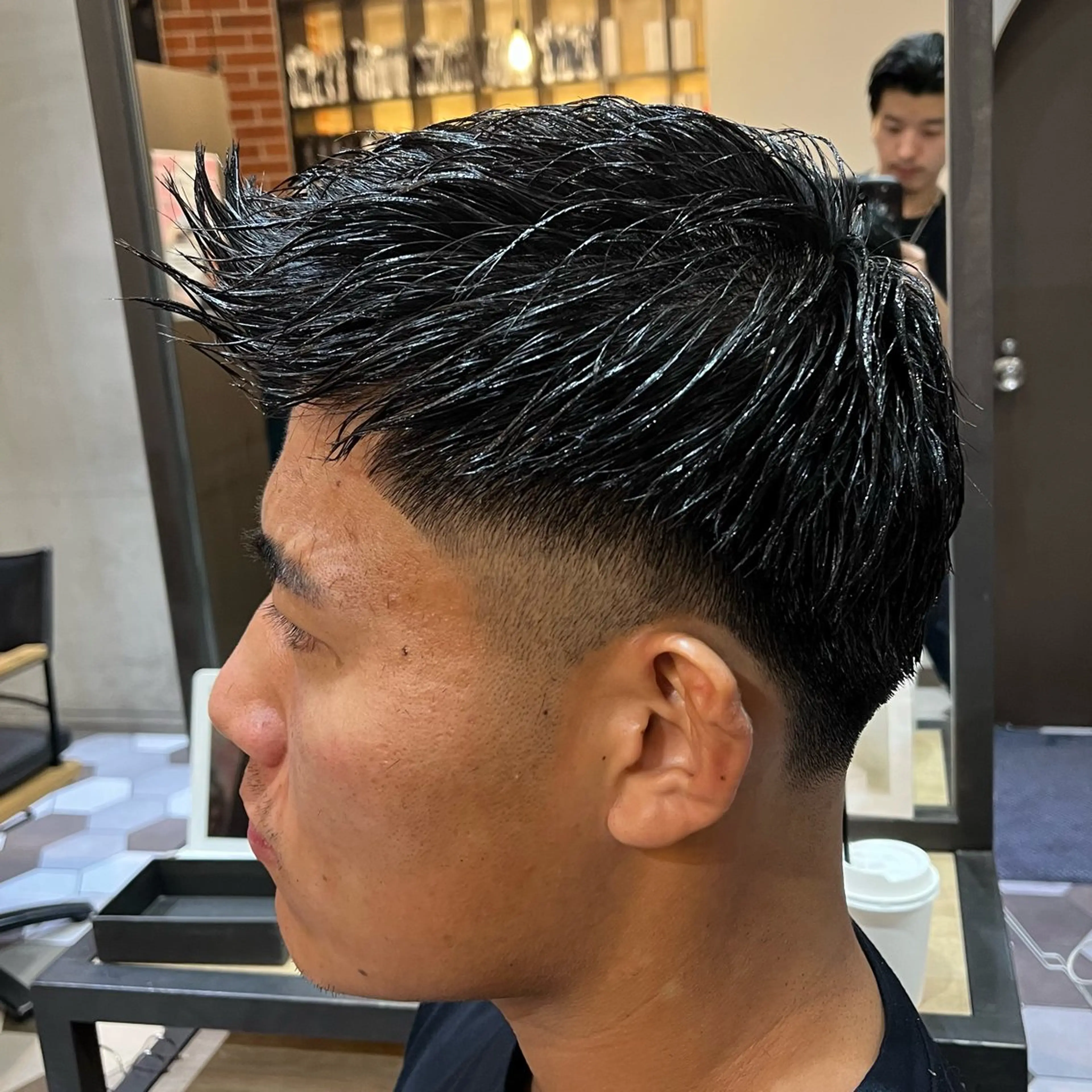 ショート パーマ メンズ 梅田/メンズ専門 /加地光尊のヘアスタイル