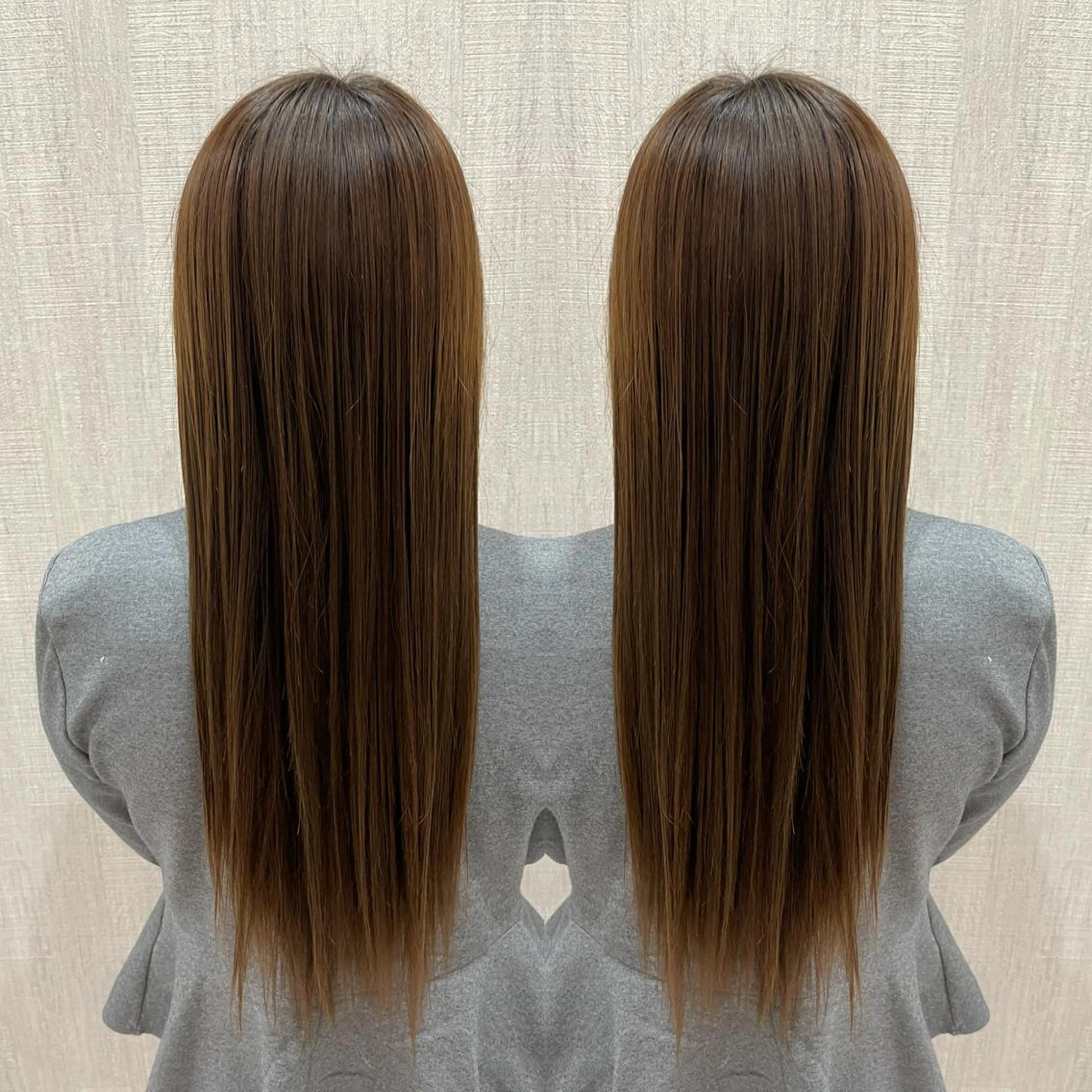 ロング カット トリートメント 店長✨レイヤー✖️ 髪質改善✖️韓国ヘアのヘアスタイル