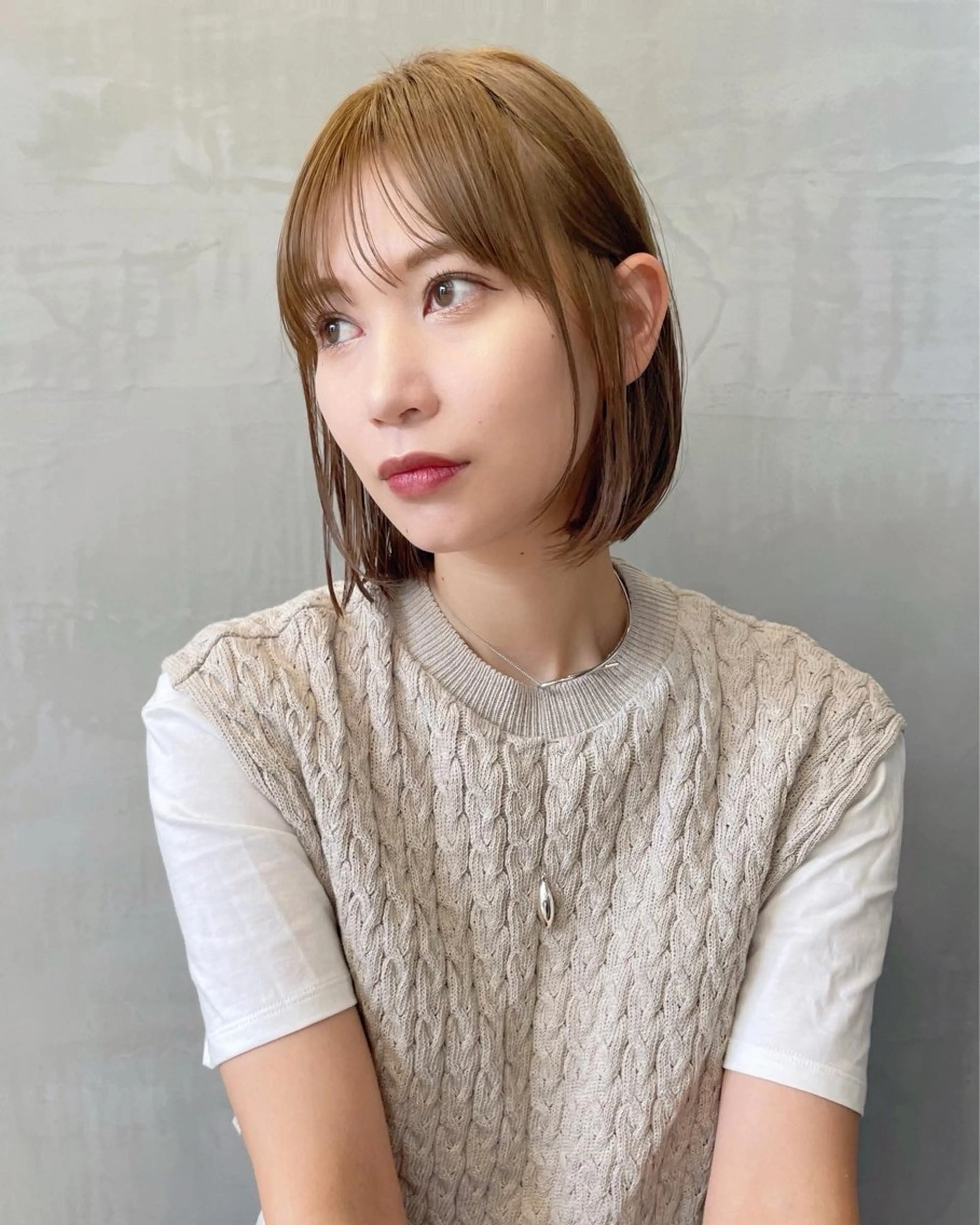 ショート ヘアカラー トリートメント 北村 太河のヘアスタイル