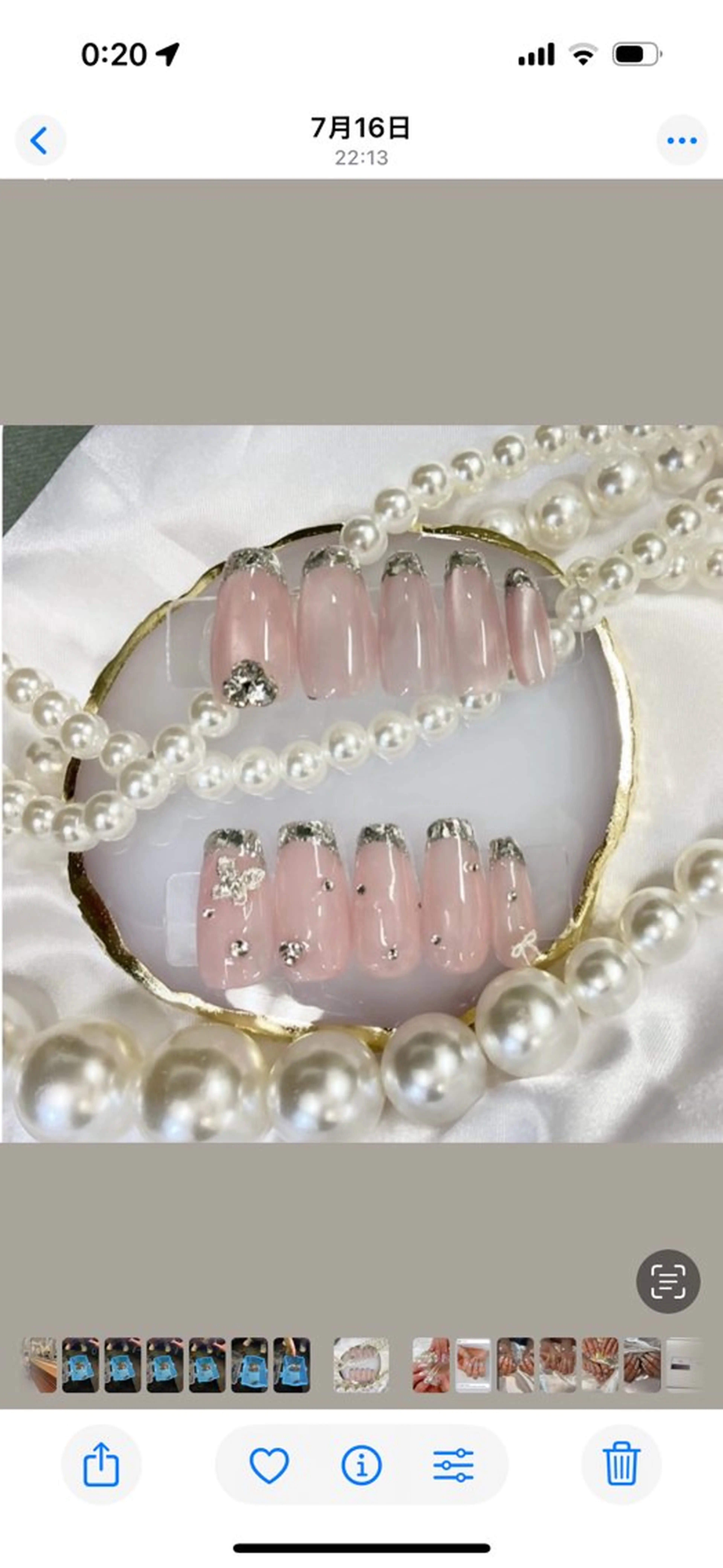 ネイル ジェルネイル パラジェル ハンドネイル Queeens nailのネイルデザイン