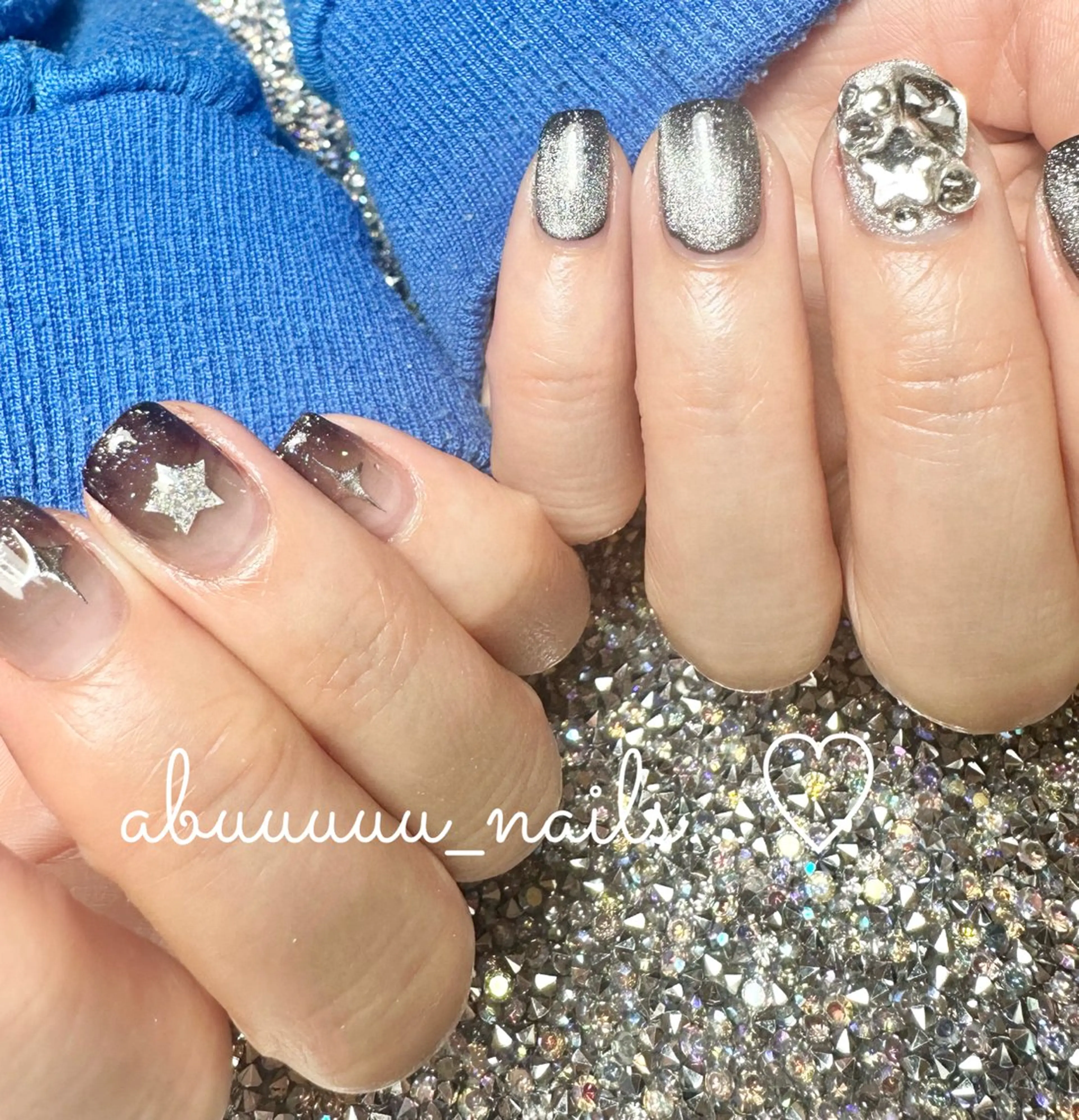 ネイル ハンドネイル abuuuuu nailsのネイルデザイン