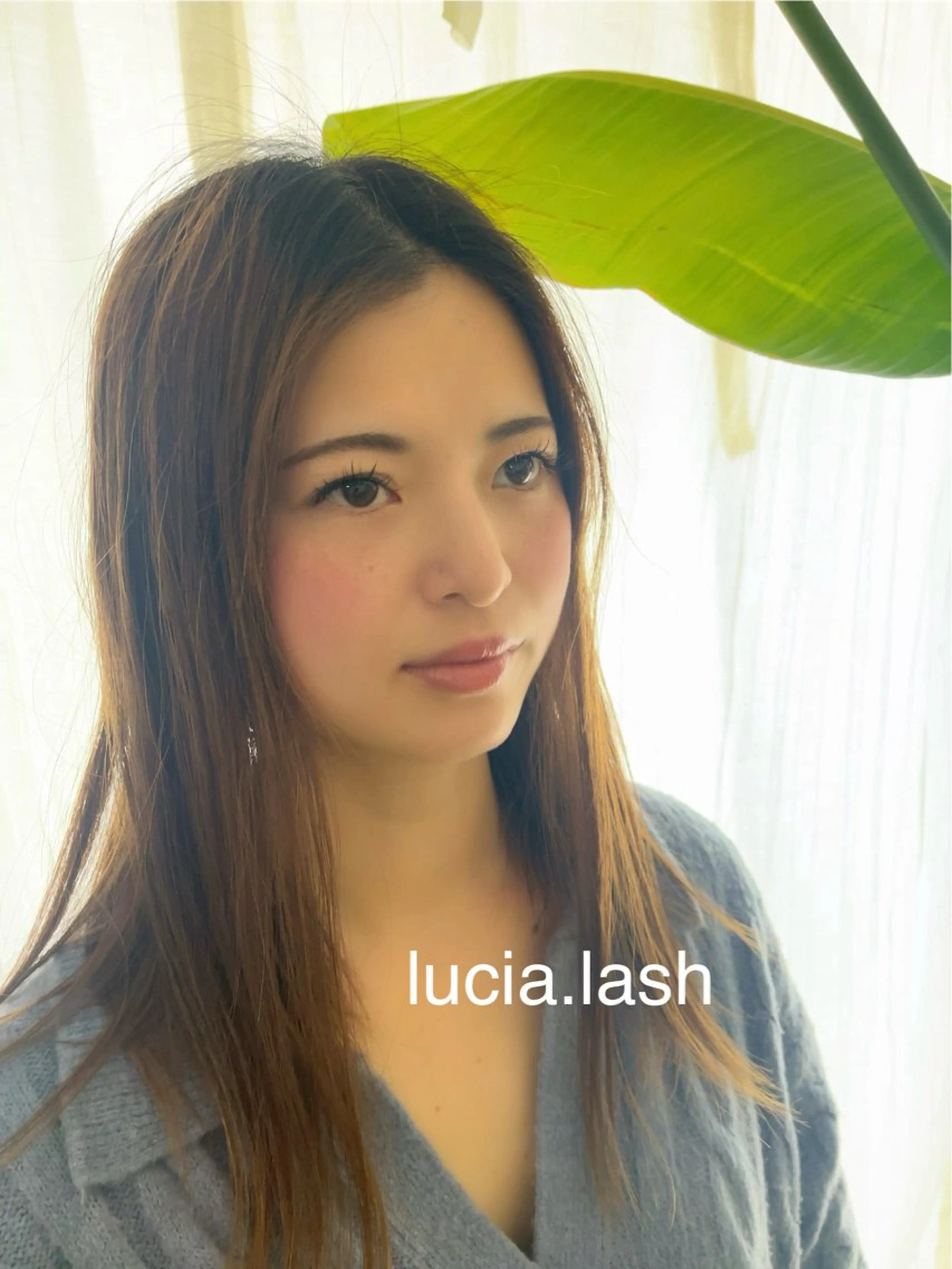 マツエク・マツパ 束感まつ毛 フラットラッシュ マツエク Lucia 小川のマツエク・マツパデザイン