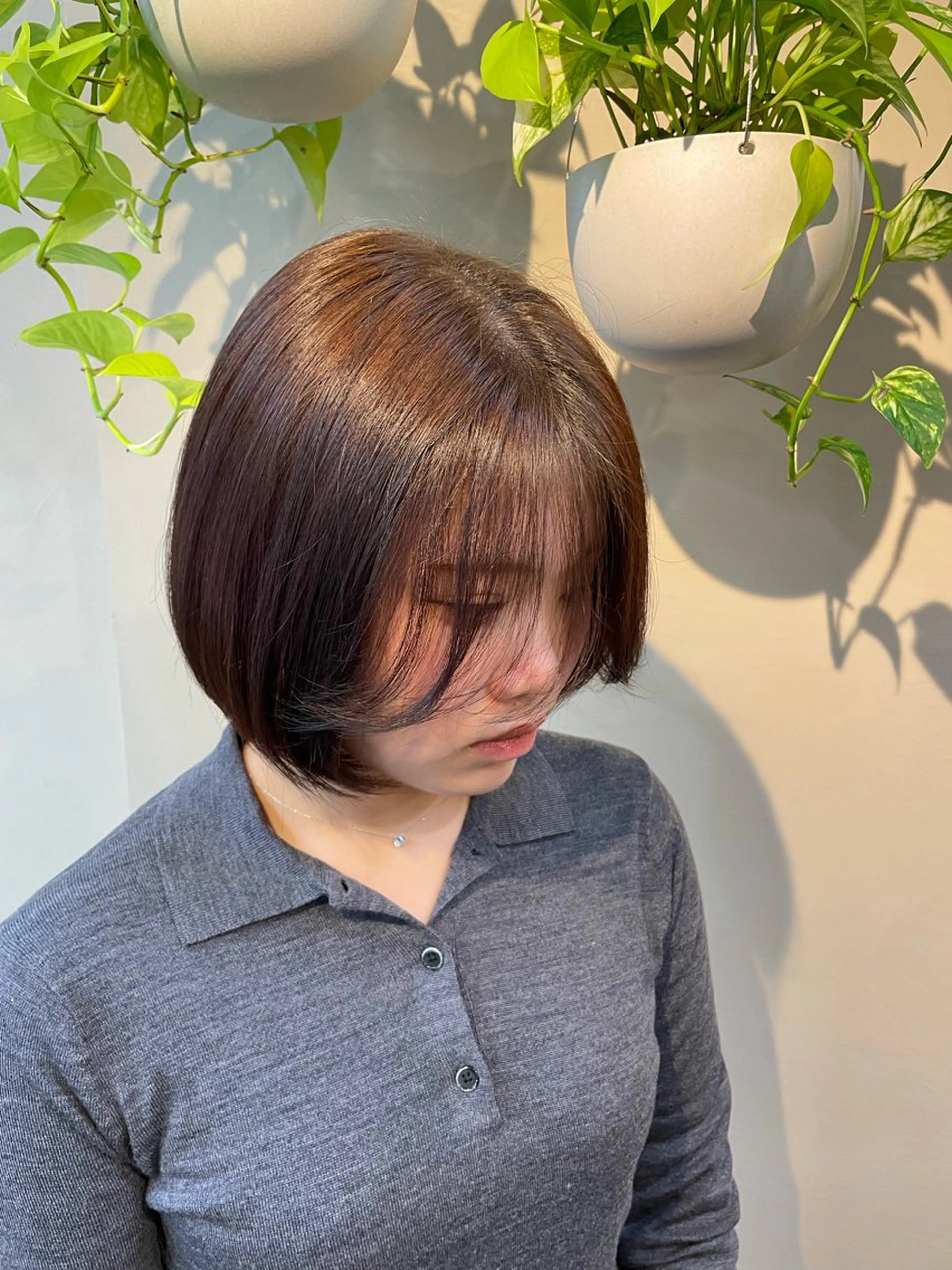 ショート トリートメント カット ヘアカラー トリートメント 吉野 智行 美髪縮毛矯正髪質改善のヘアスタイル