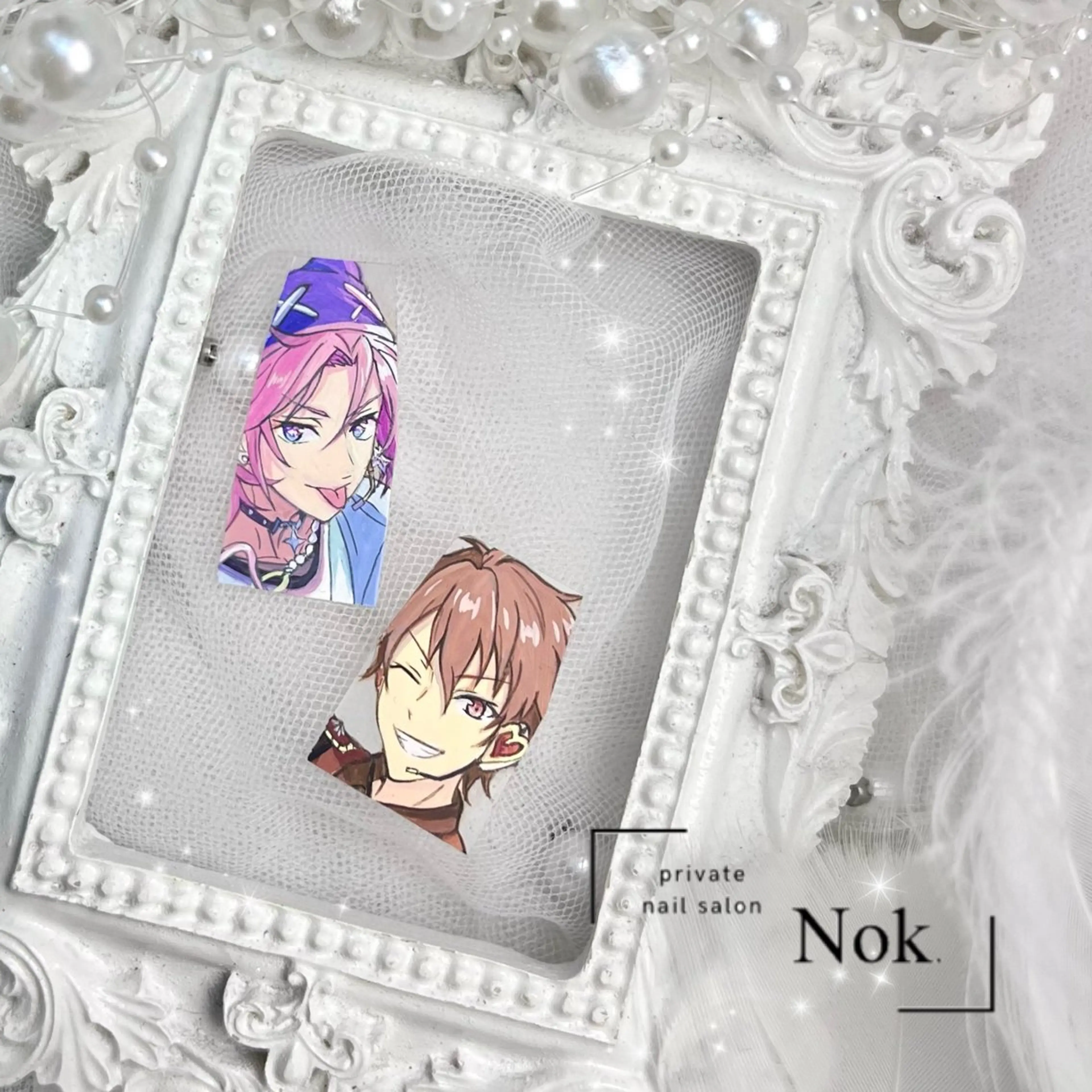 ネイル ロングネイル ハンドネイル 池袋痛ネイル Nok. 渡辺のネイルデザイン