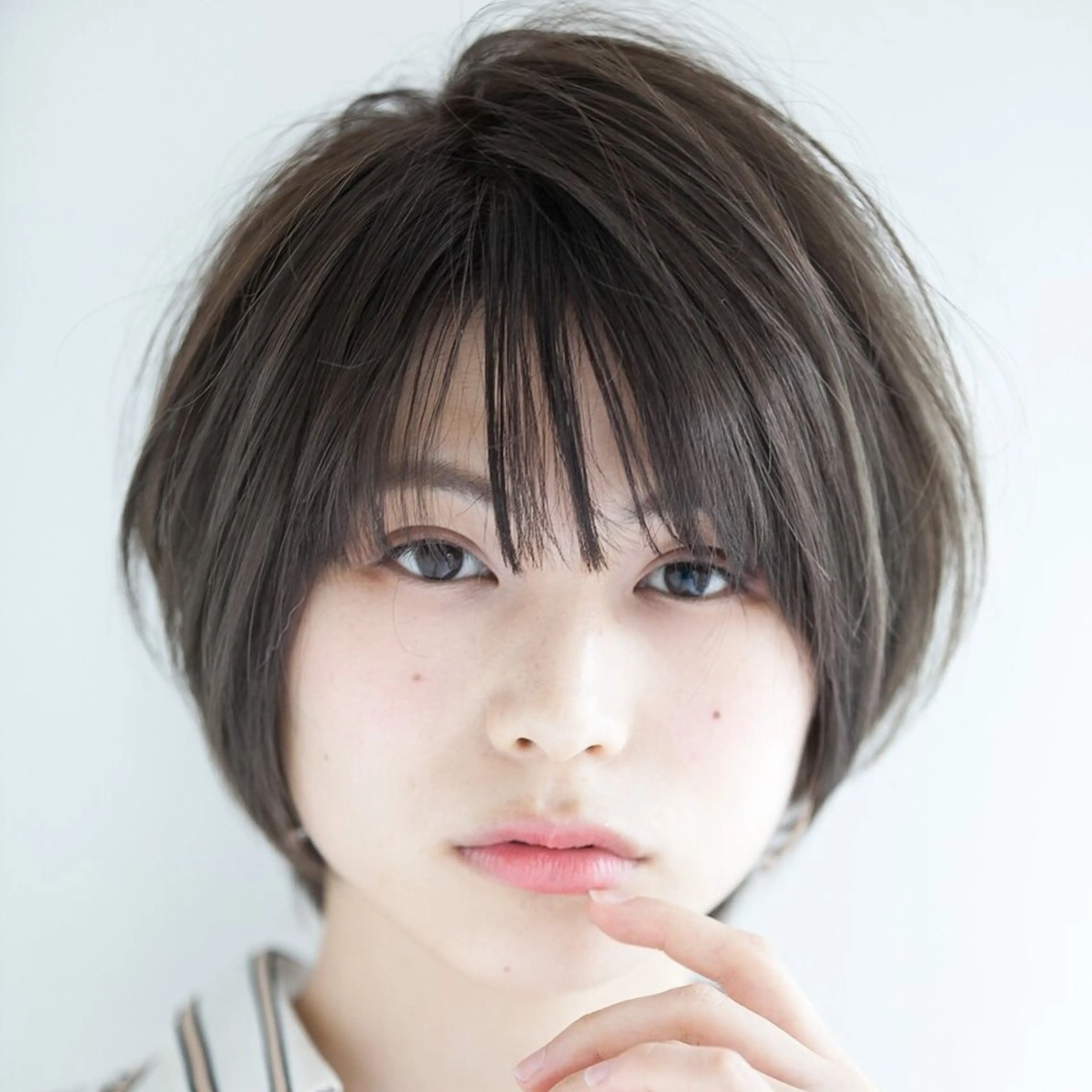 ショート ボブ ショートヘア 深夜まで営業中‼️ レム髪質改善のヘアスタイル