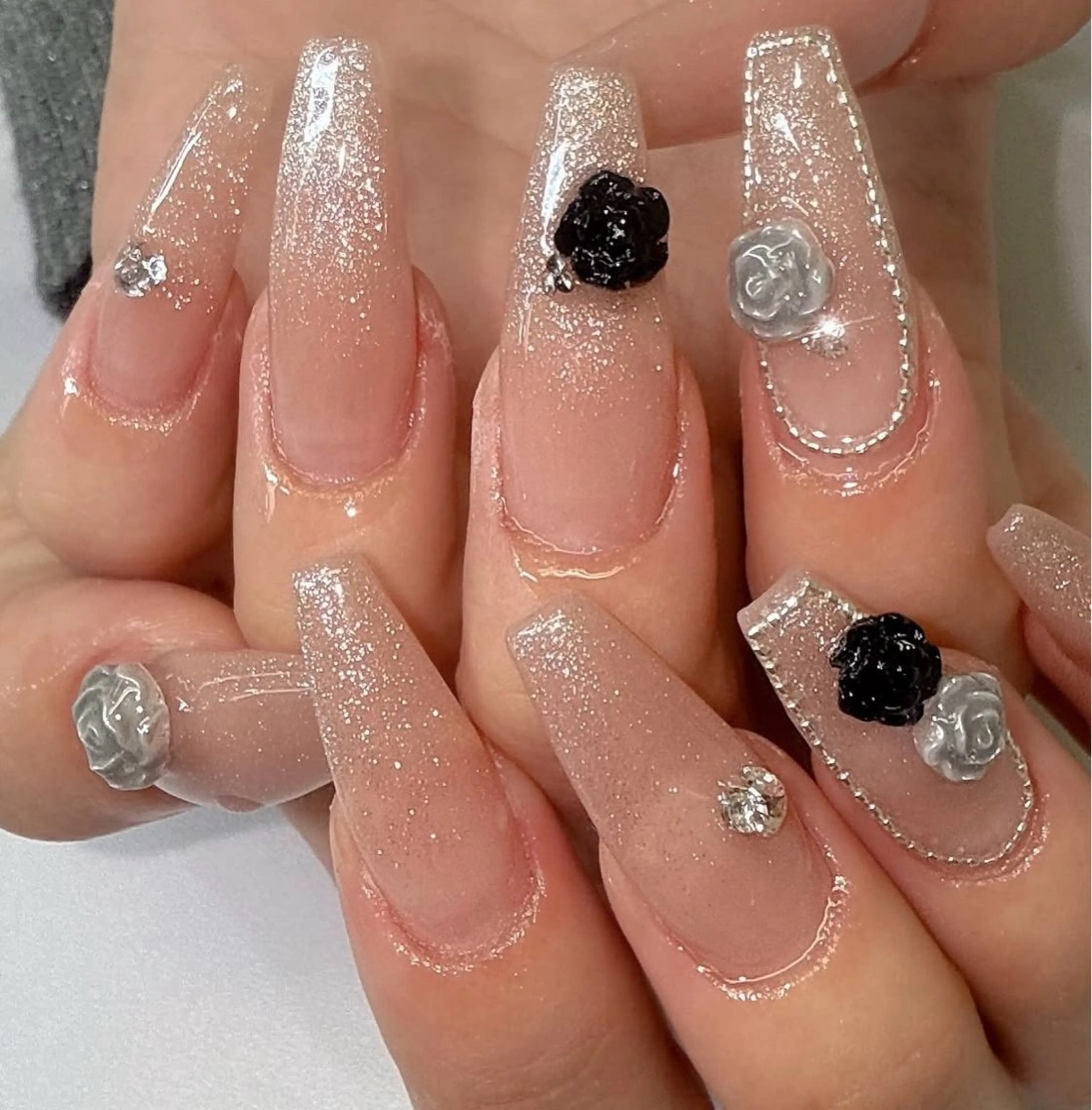 ネイル アートネイル フレンチネイル ジェルネイル ニュアンスネイル オフィスネイル ハンドネイル Ryu Nail NekoChanのネイルデザイン