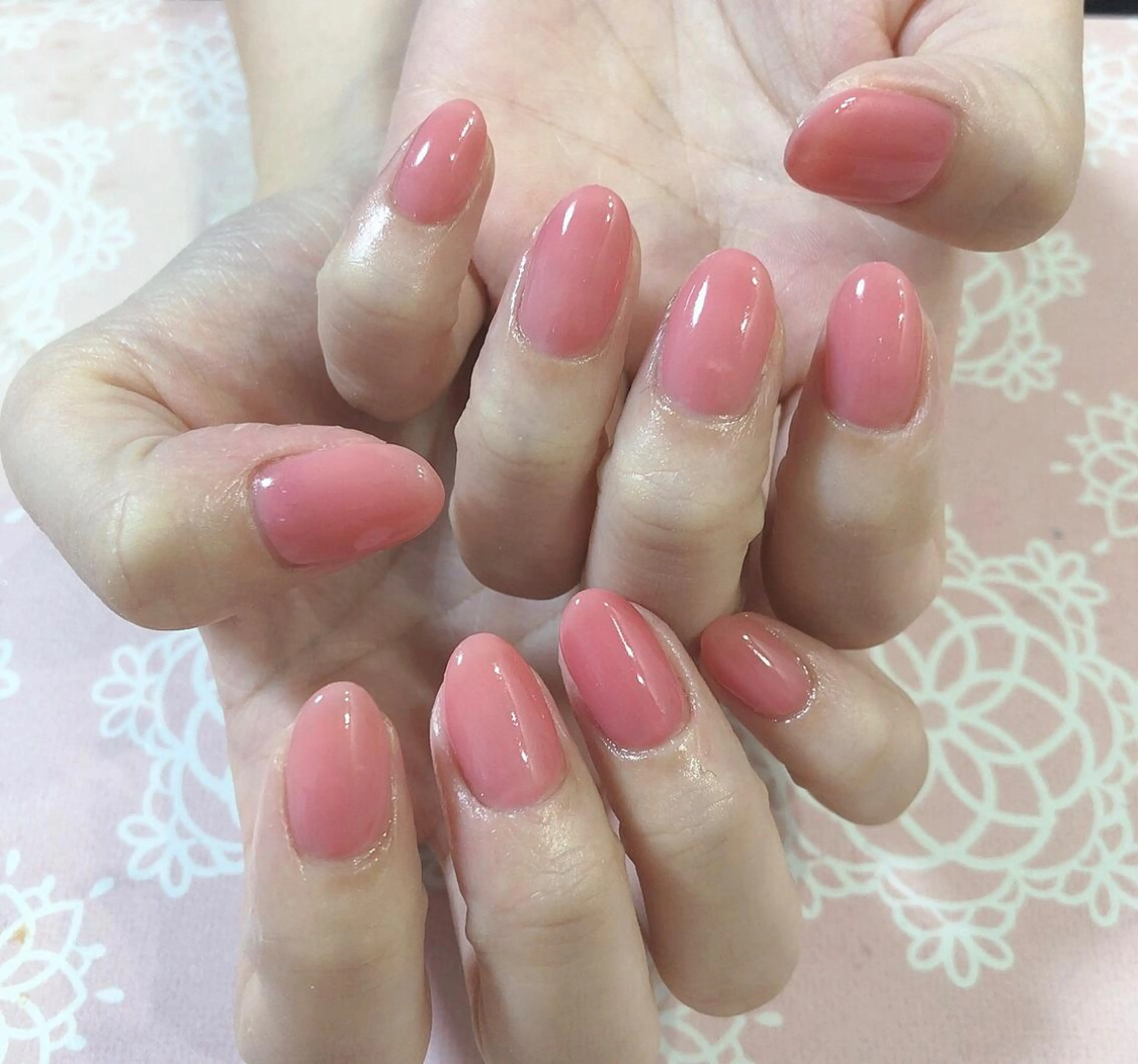 ネイル 西岡 杏のネイルデザイン