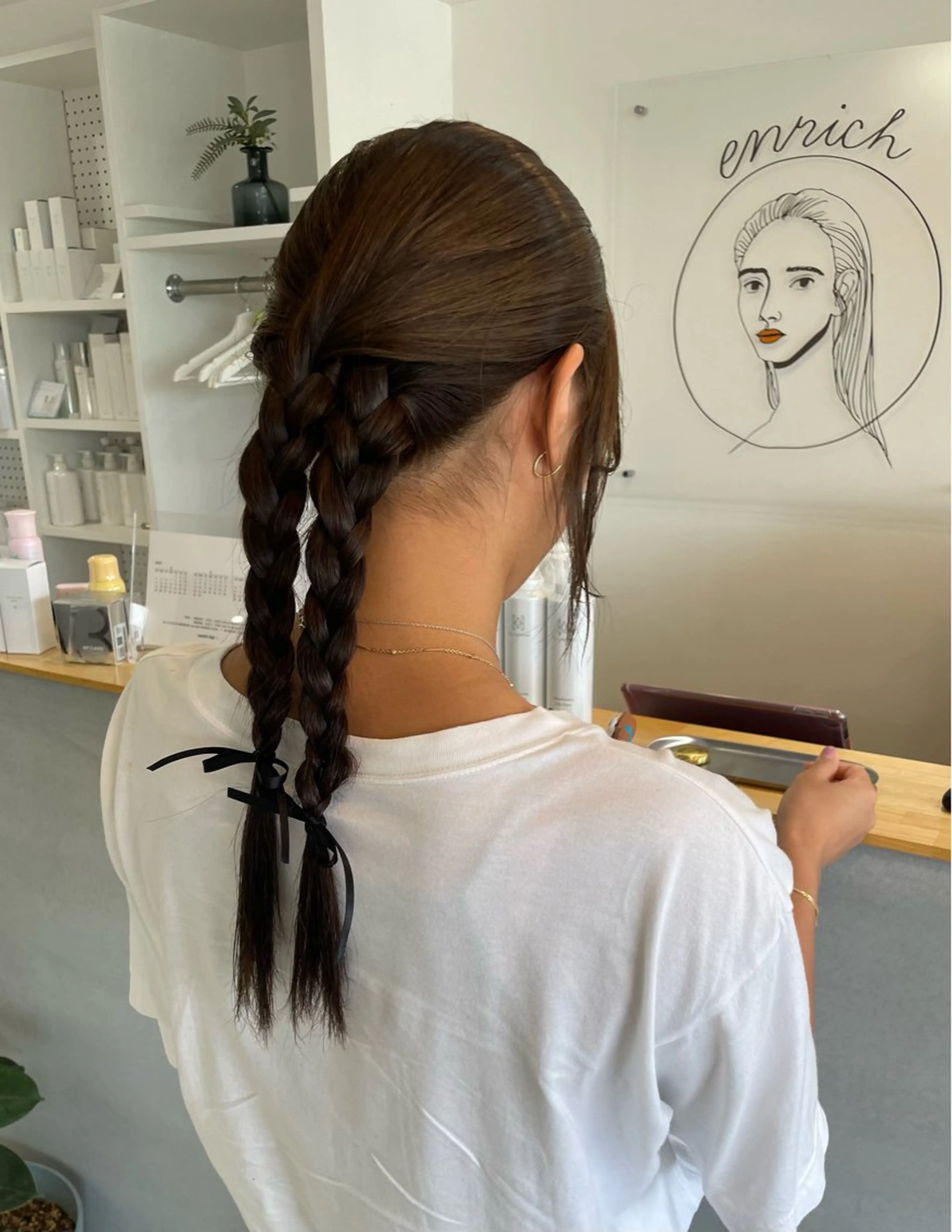 ロング 前川 瑞希のヘアスタイル