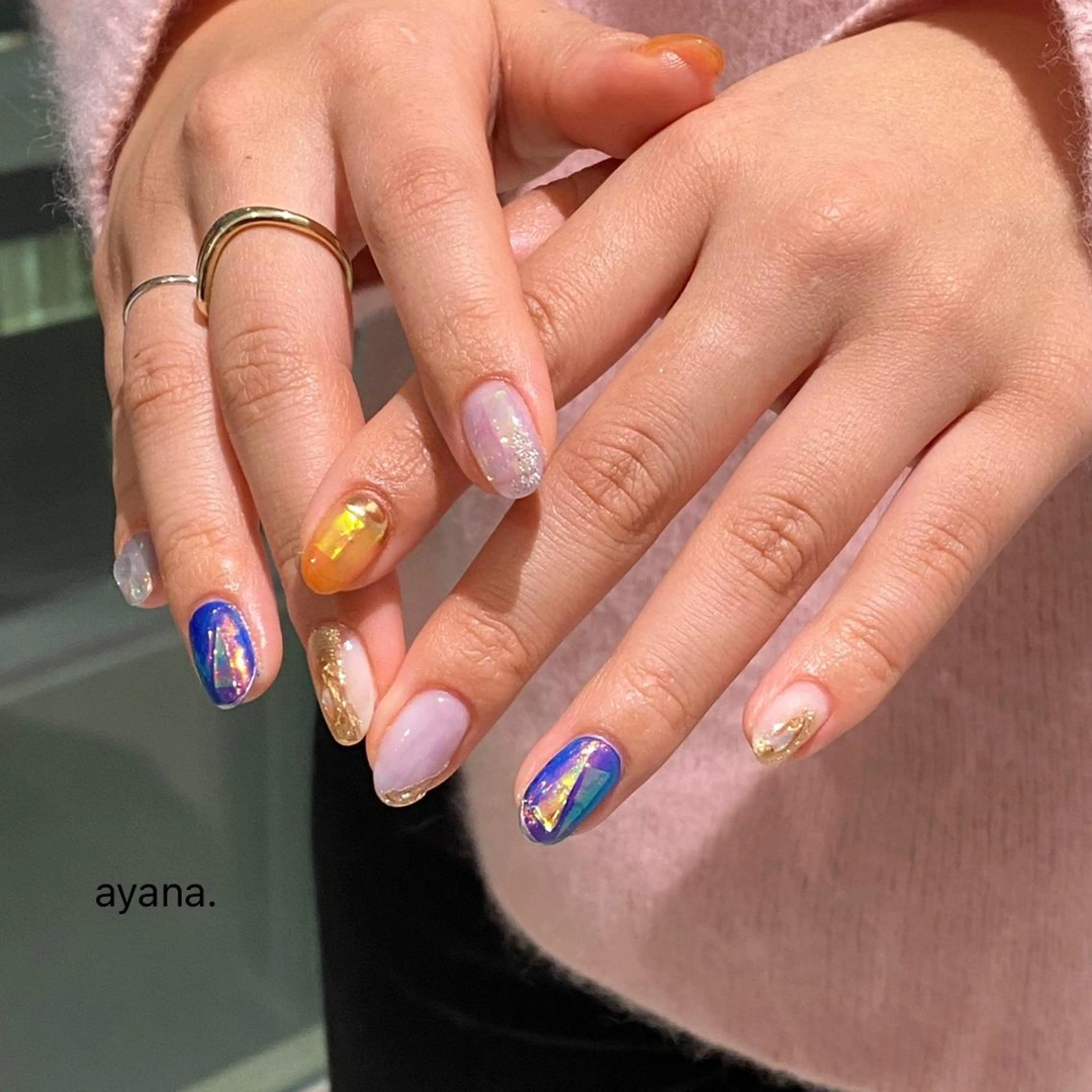 ネイル 持ち込み nail salon ayanaのネイルデザイン