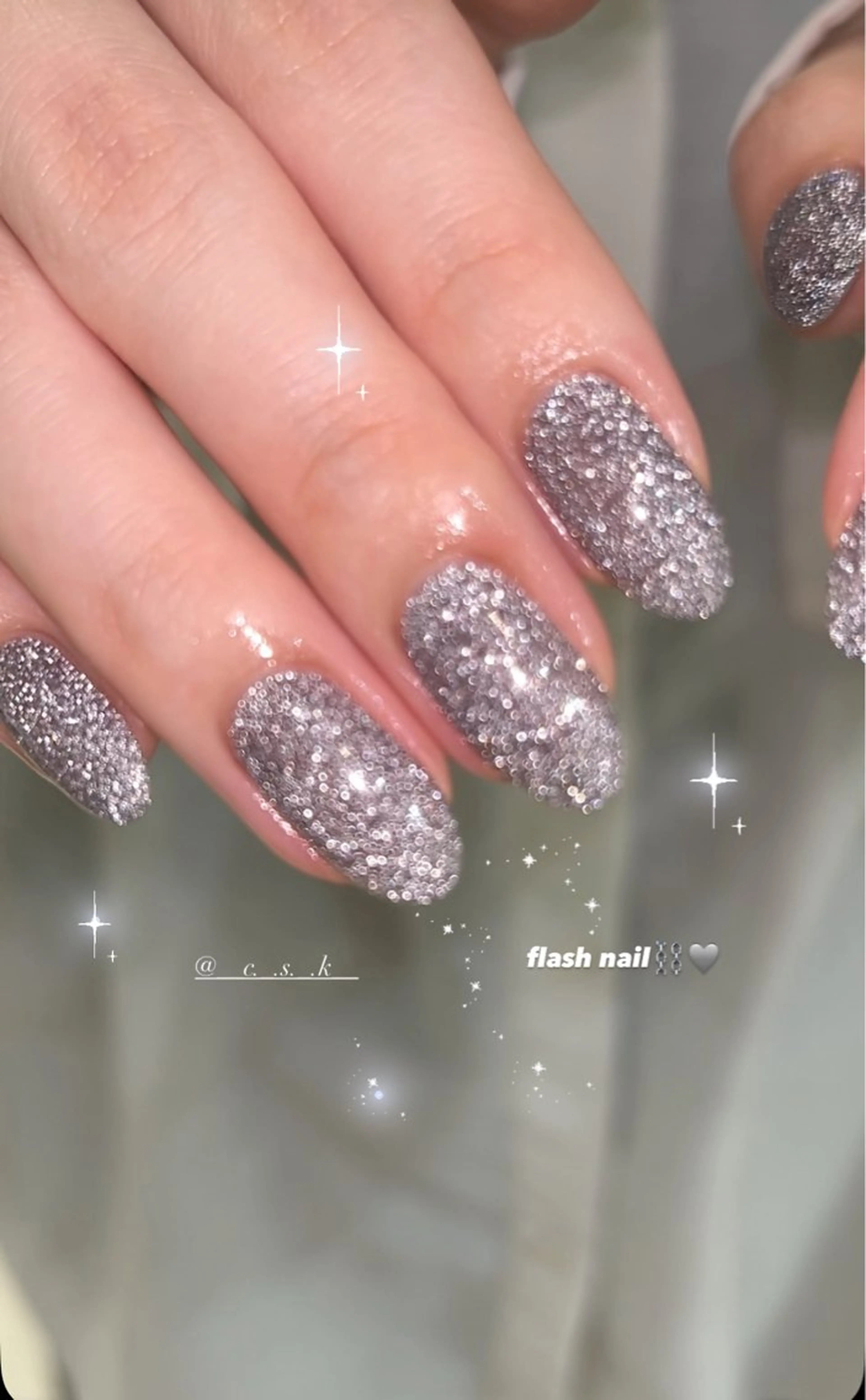 ネイル フラッシュネイル ハンドネイル 🎀チーク/ちゅるん 🫧chisa🎀のネイルデザイン