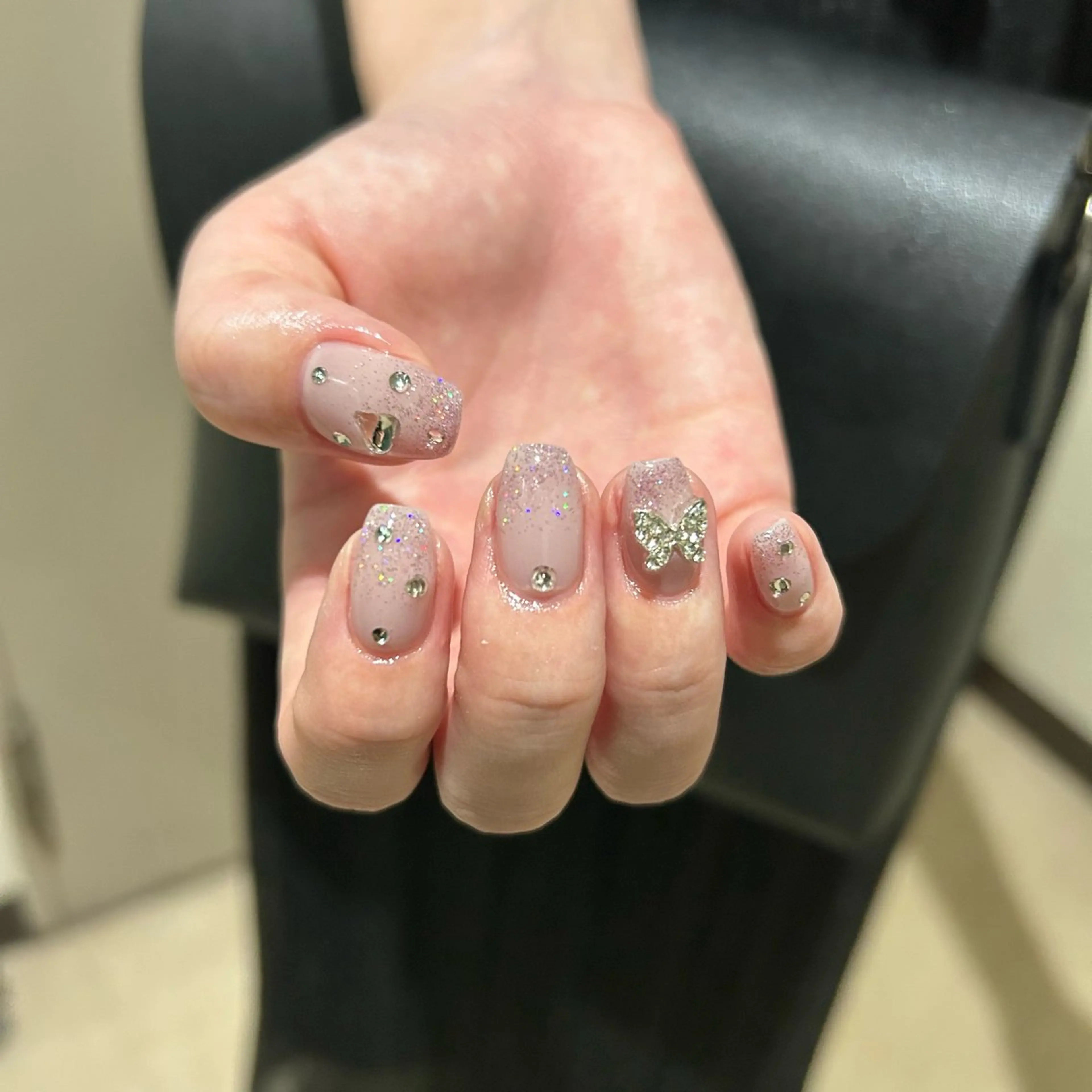 ネイル パラあり！フィルイン 美フォルムのネイルデザイン