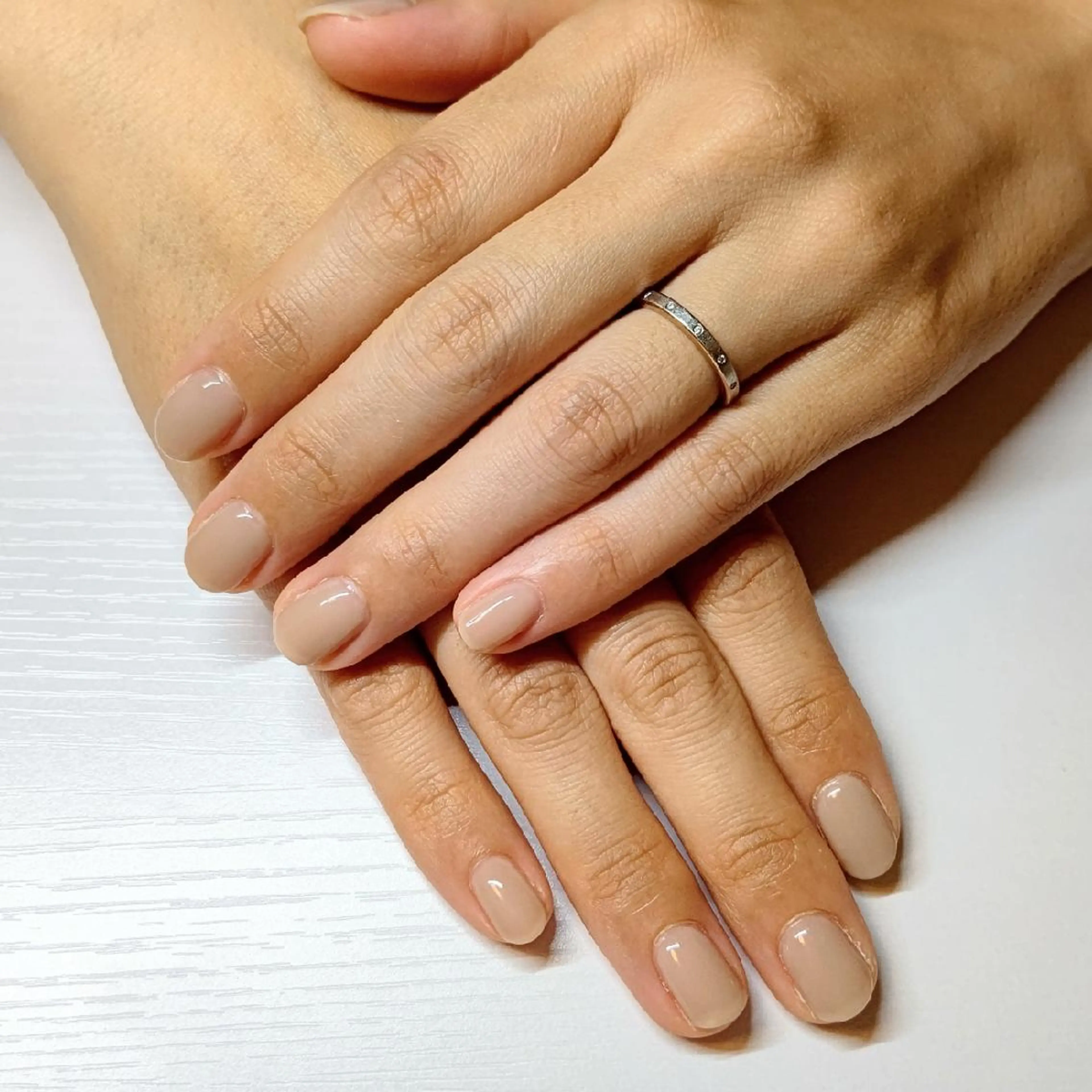 ネイル ジェルネイル ワンカラーネイル Éclat~エクラ~ Mizukiのネイルデザイン