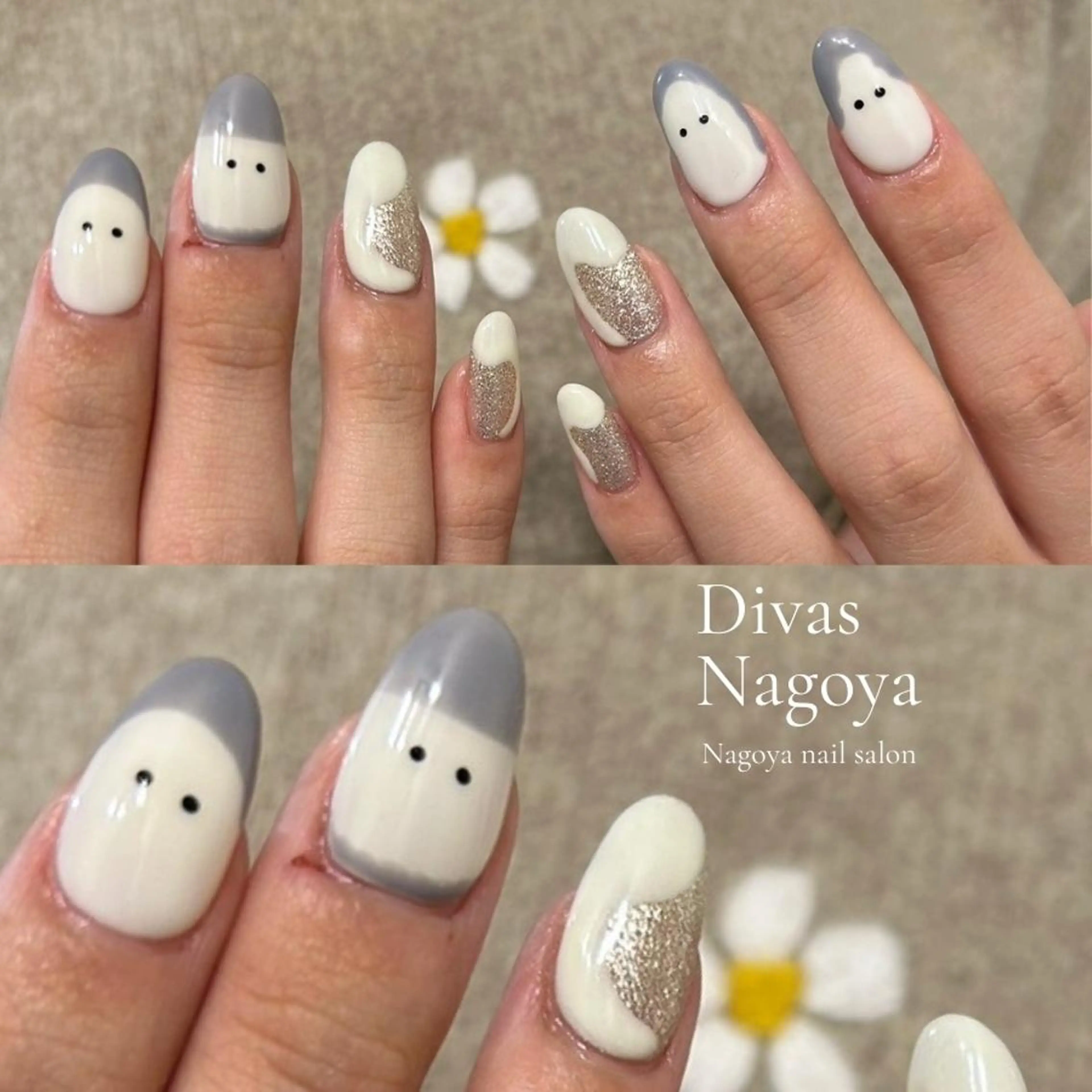 ネイル アートネイル 韓国ネイル マットネイル ミラーネイル ニュアンスネイル 💕D.d nail Hideyo🌸のネイルデザイン