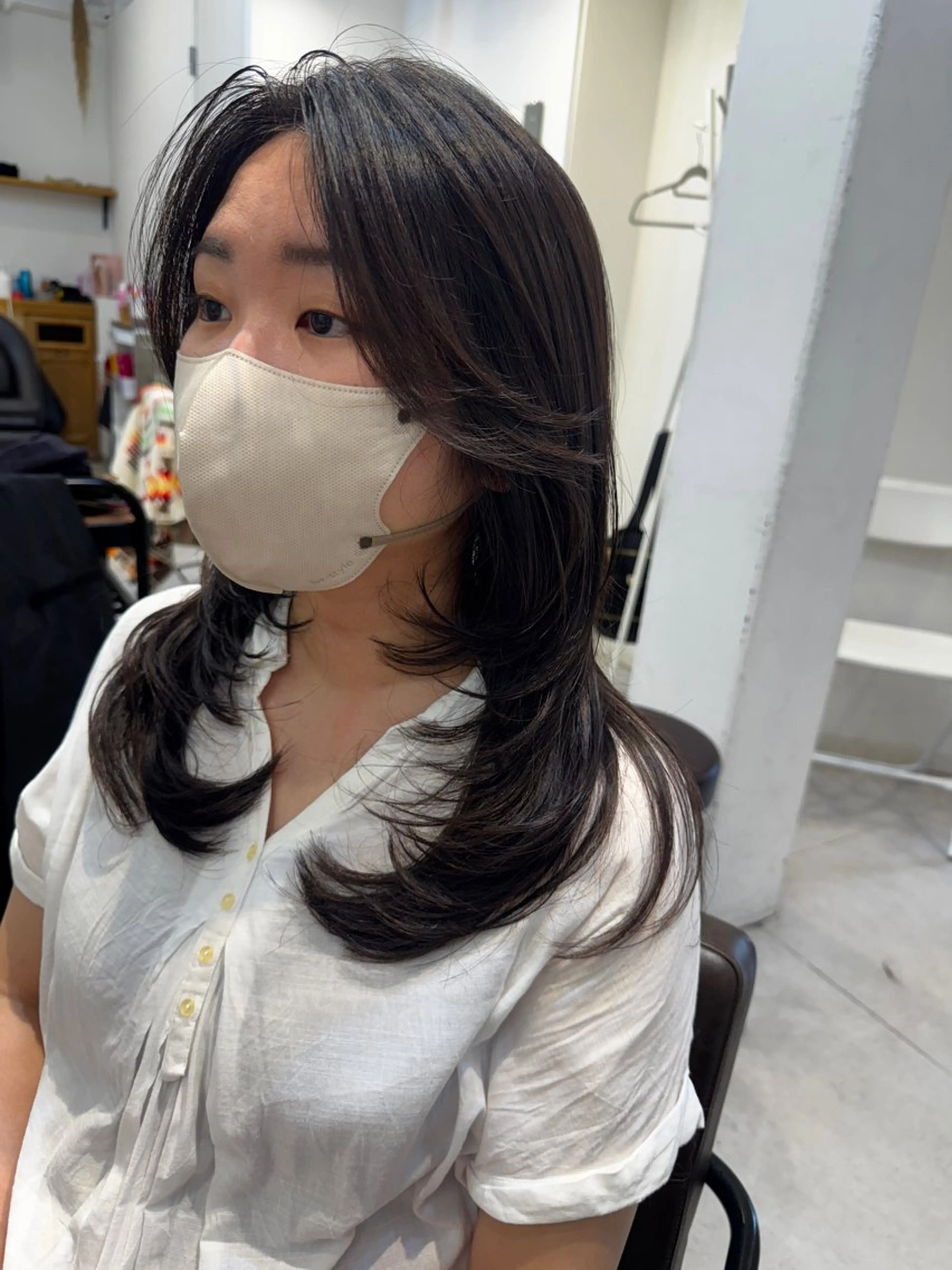 セミロング レイヤーカット カット ヘアカラー パーマ トリートメント Dxxxx III所属・似合う髪型が 分からない方へのヘアスタイル