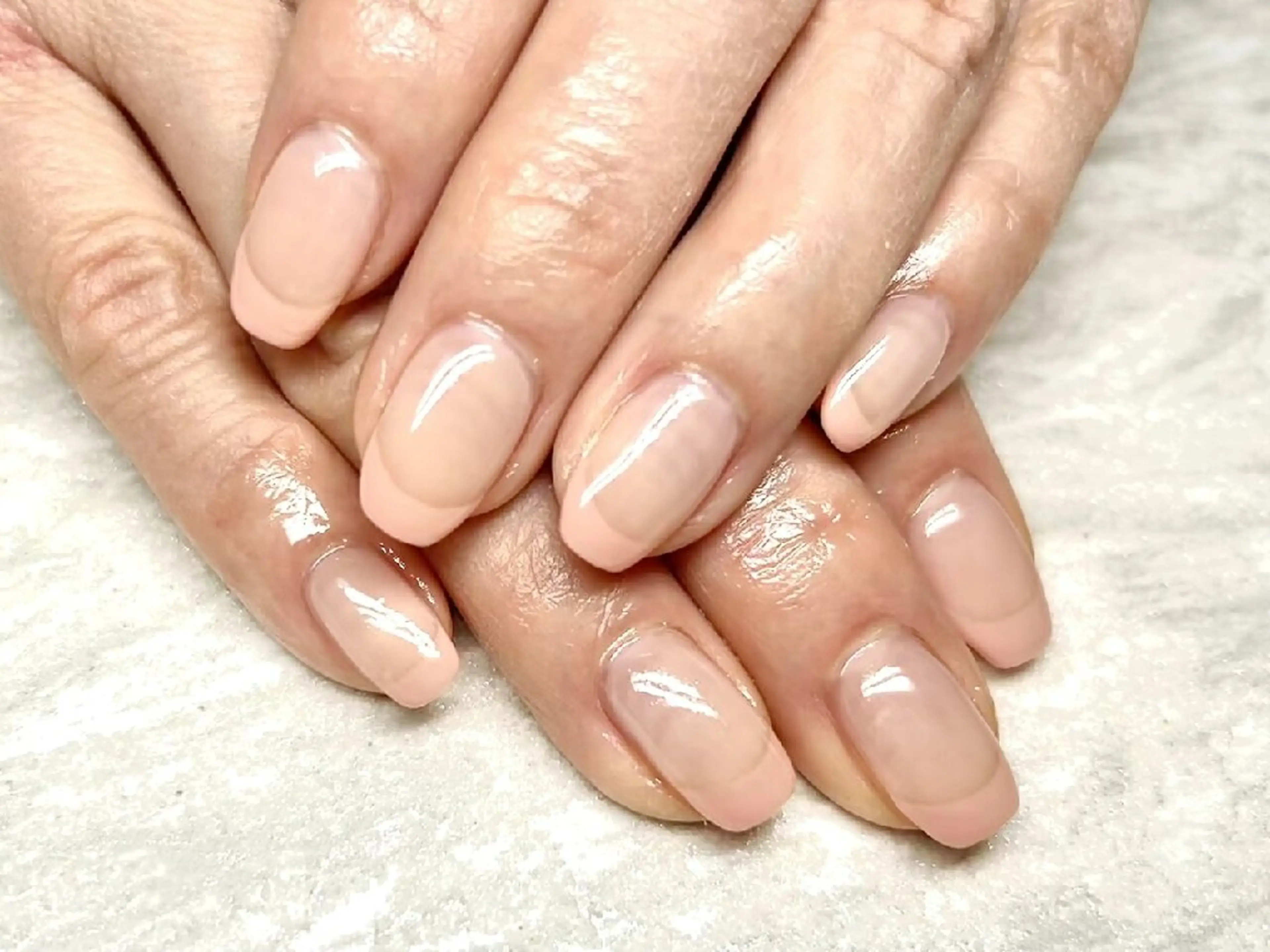 ネイル フレンチネイル ハンドネイル JULIE NAILのネイルデザイン
