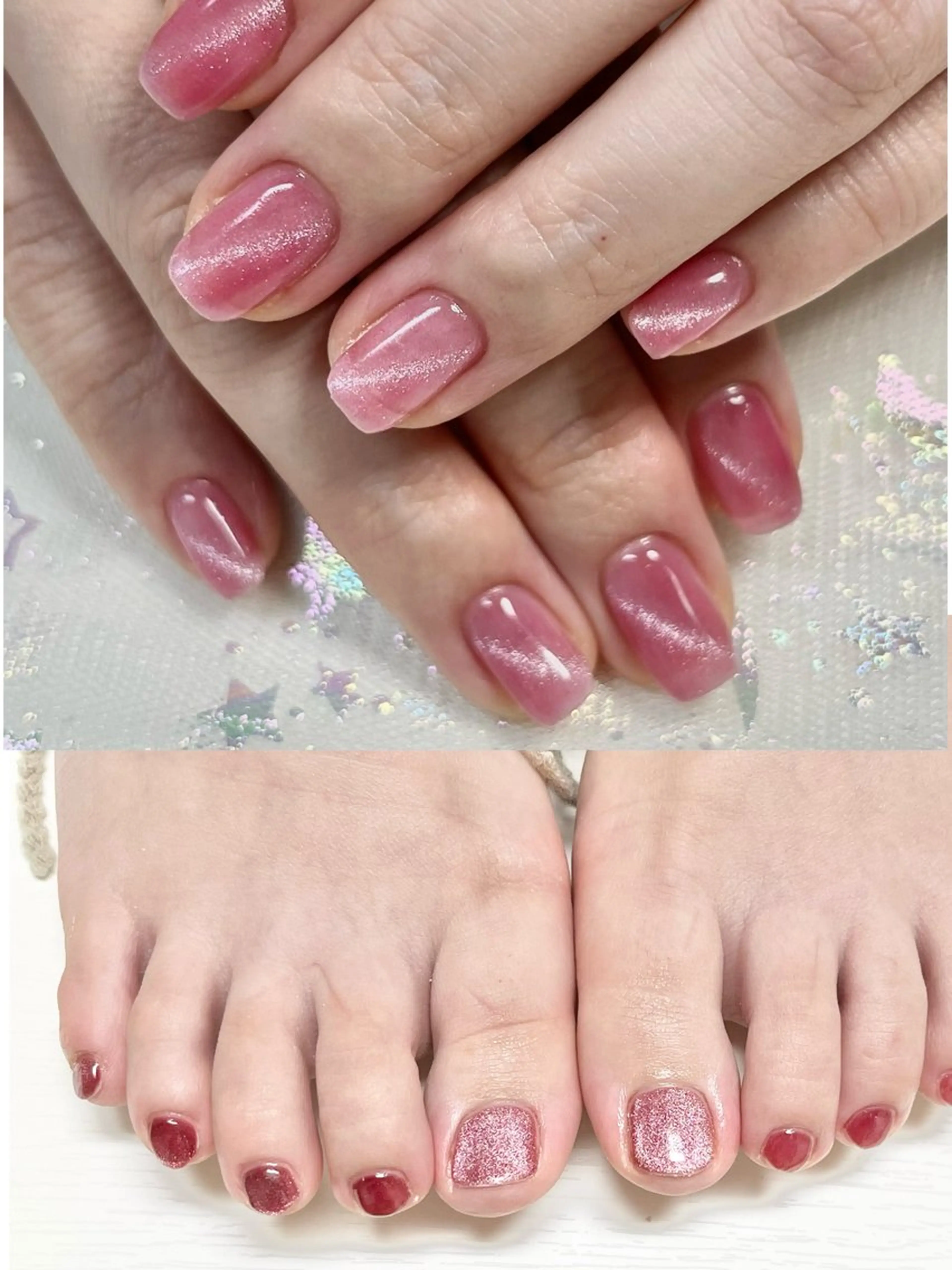 ネイル フットネイル マグネットネイル Rs nail 新宿西口のネイルデザイン