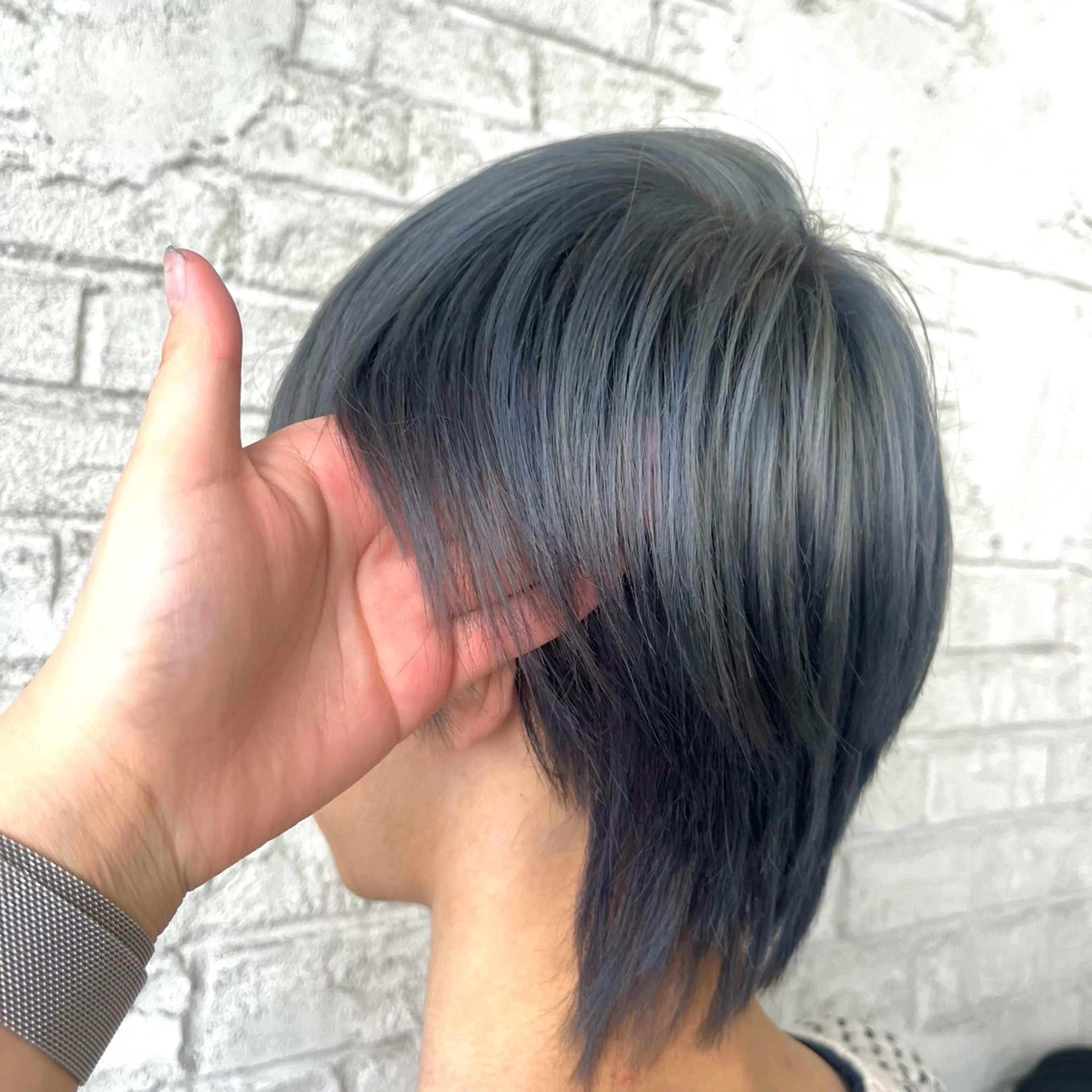 メンズ 艶髪ブリーチカラー 💗manaka💗のヘアスタイル