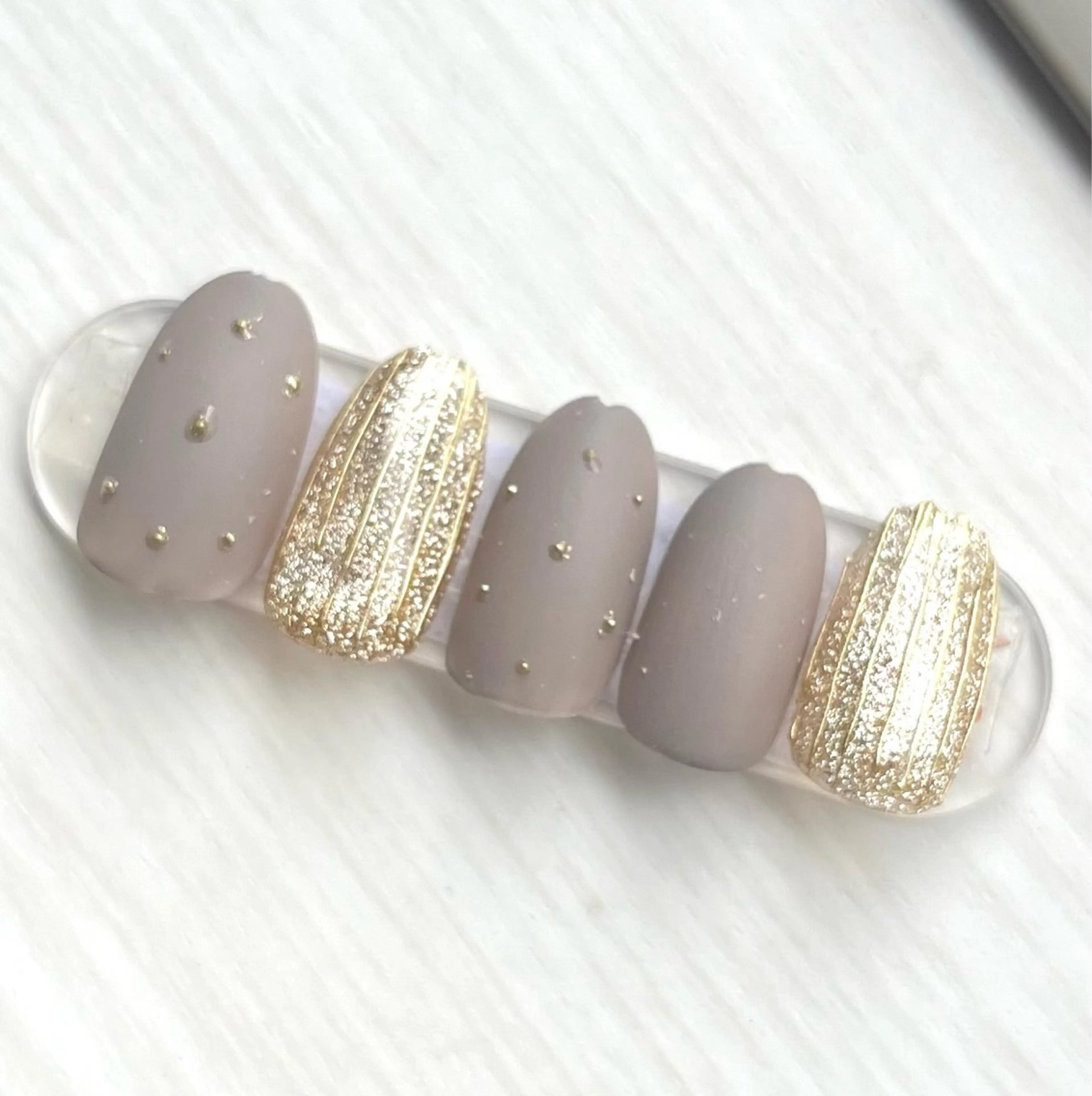 ネイル オフィスネイル シンプルネイル ハンドネイル 島田 亜紀のネイルデザイン