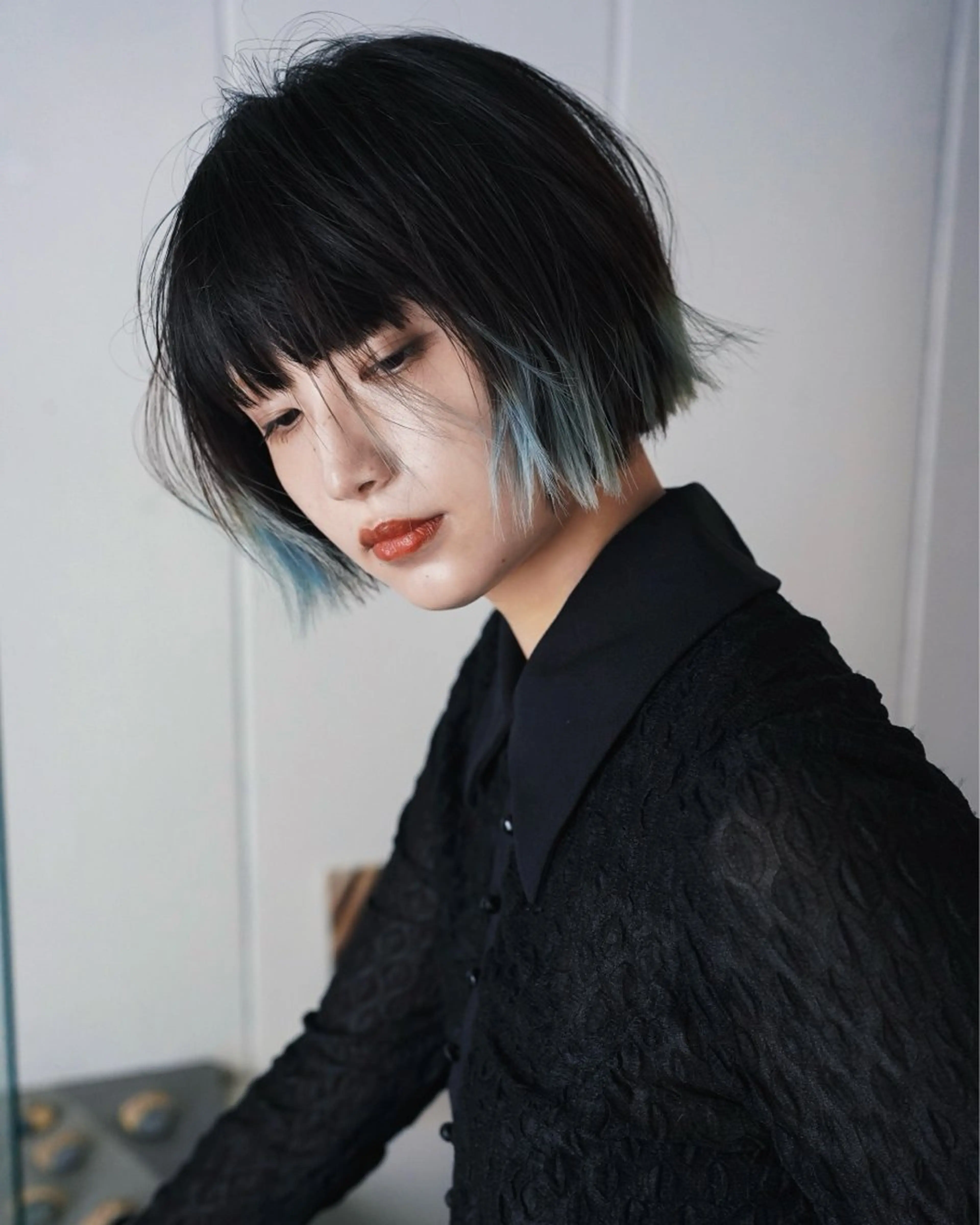 ショート カラー カット ヘアカラー ハイトーン/デザイン /ひさやのヘアスタイル