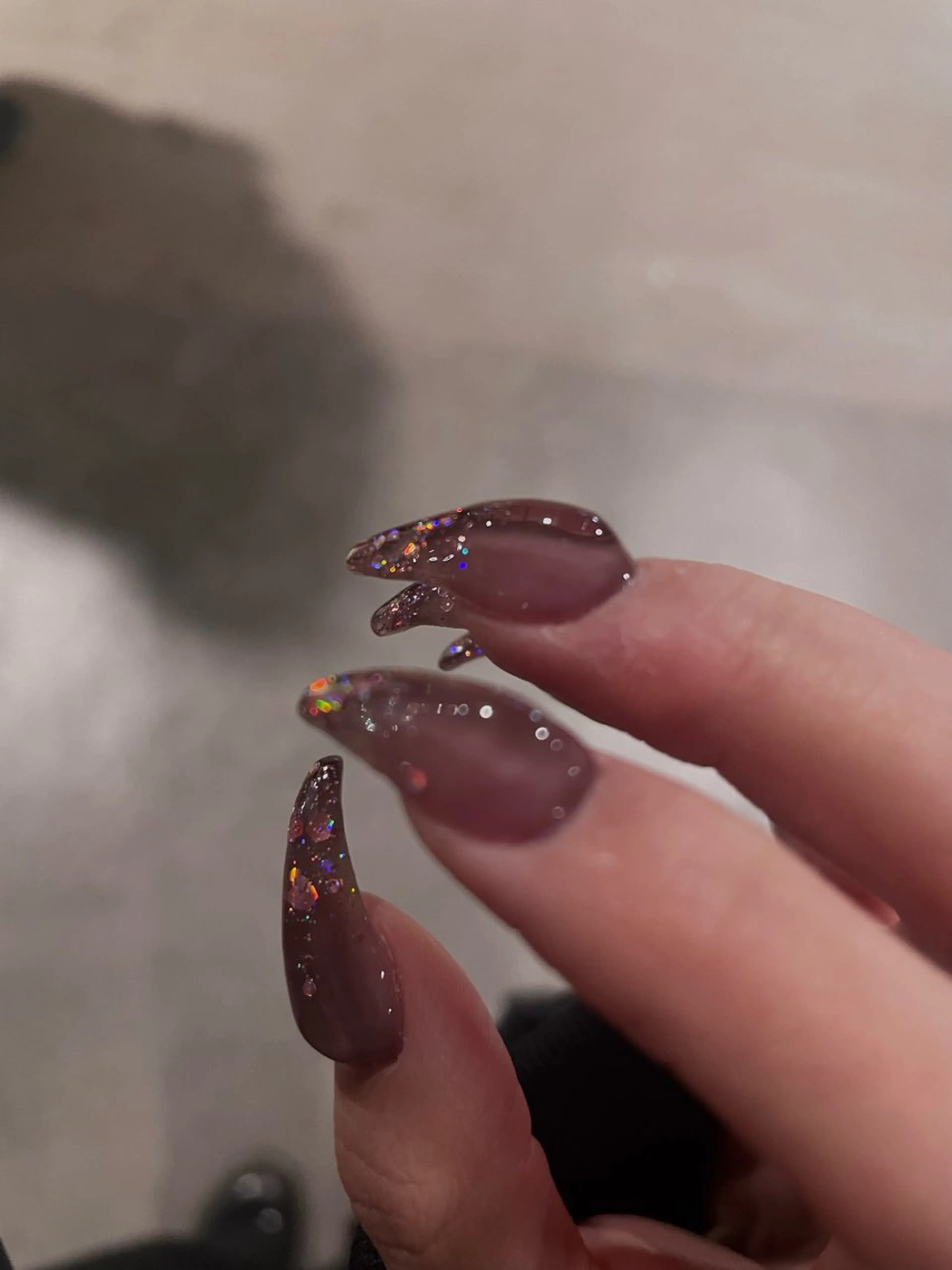 【ハンド】猫爪シンプルネイル🐈‍⬛💕の写真