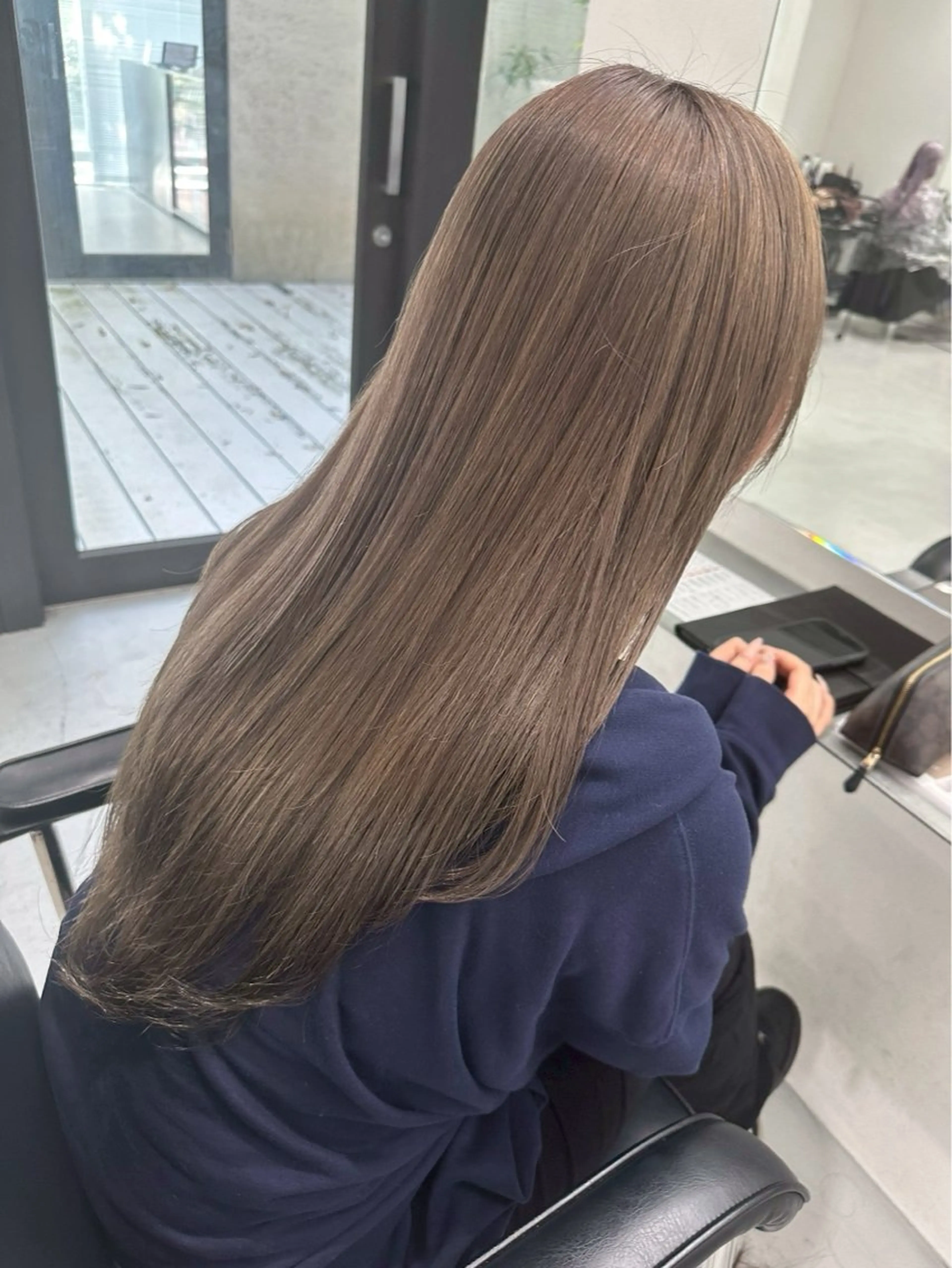 ロング カラー カラーモデル募集中/ 新潟万代/ミユウ🩵のヘアスタイル