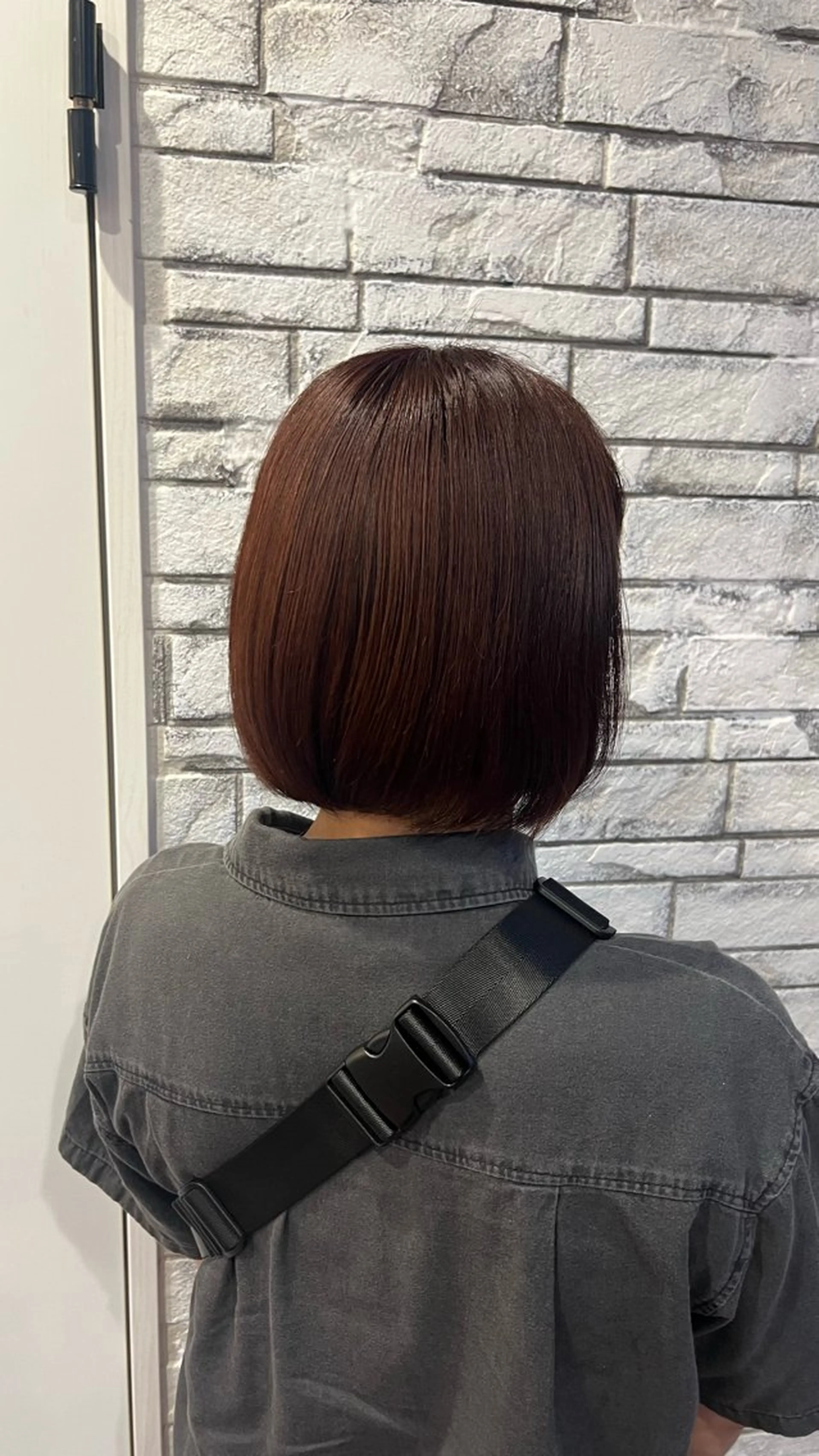 ミディアム いくみ/豊橋 /艶カラー/髪質改善のヘアスタイル