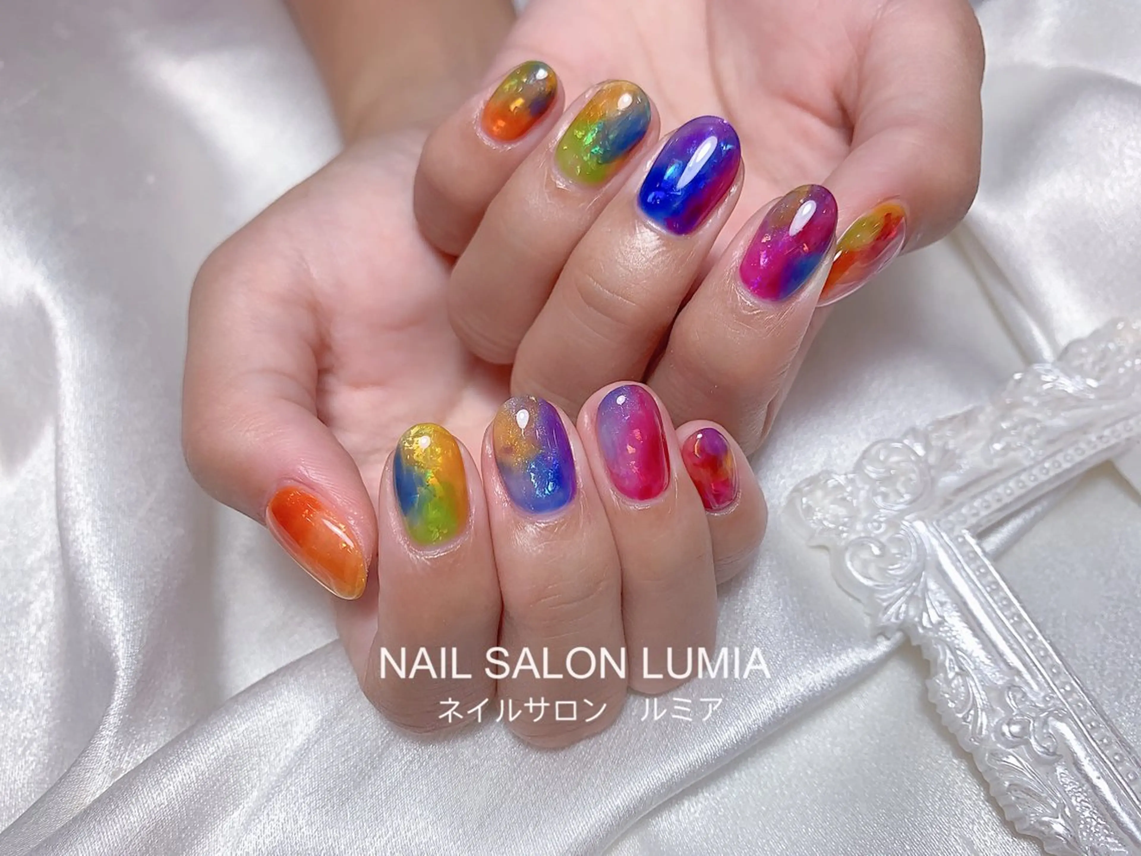 ネイル ハンドネイル ネイルサロン ルミア Lumia 店長のネイルデザイン